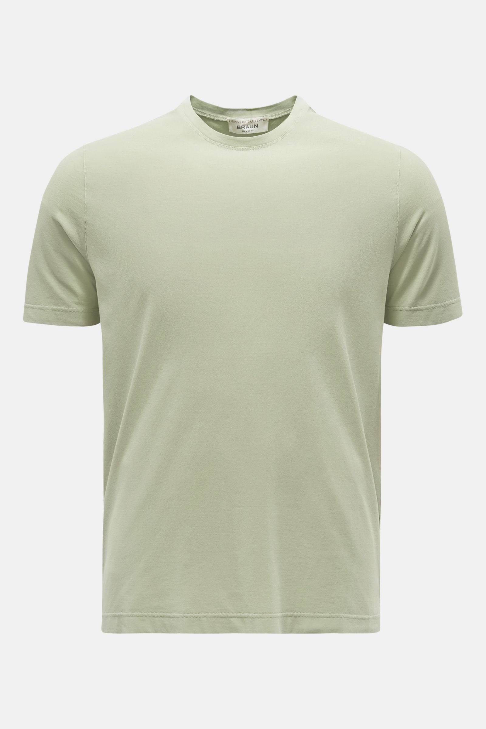 Crew neck T-shirt light green