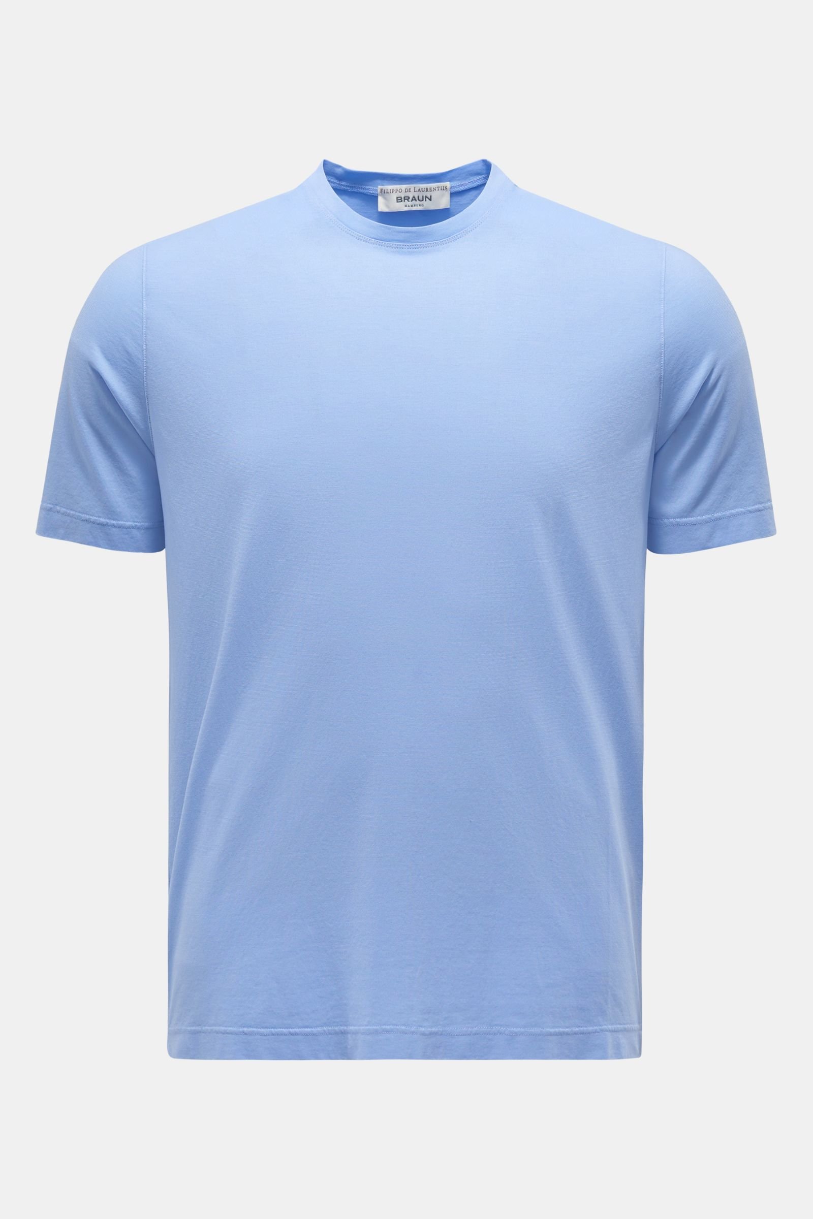 Crew neck T-shirt light blue