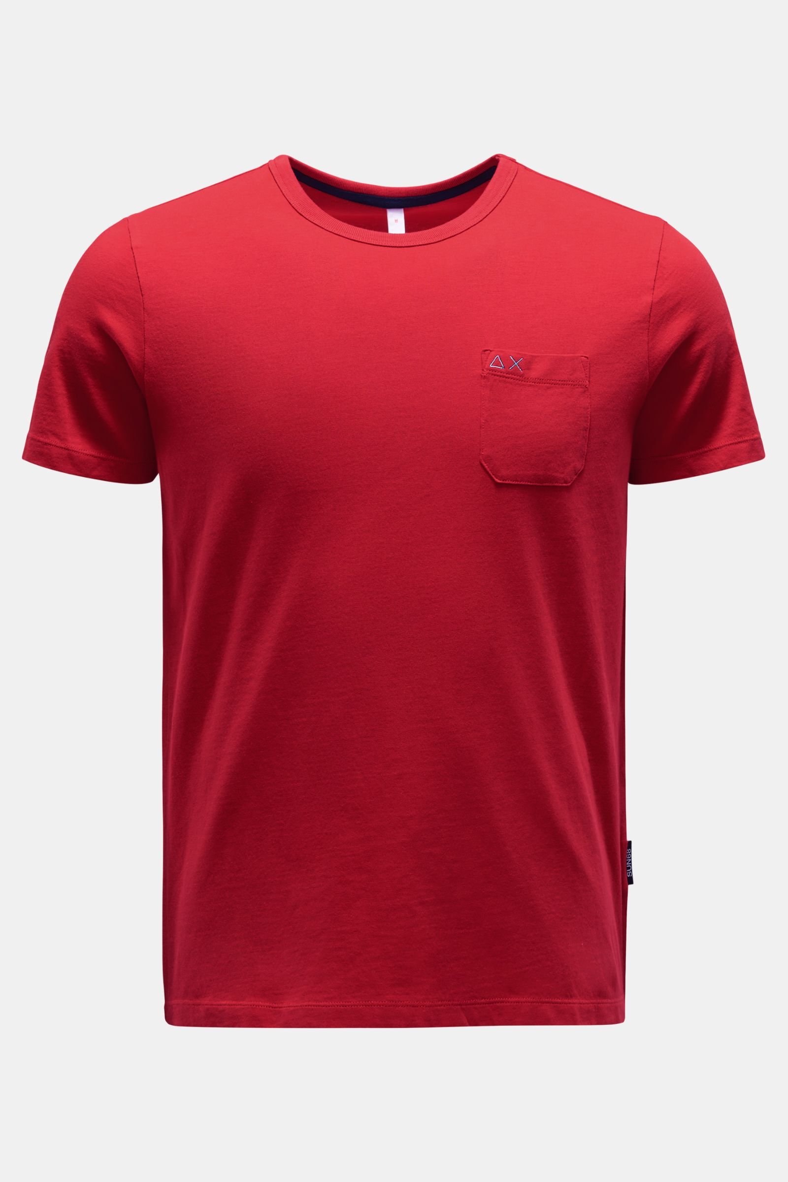 Crew neck T-shirt red