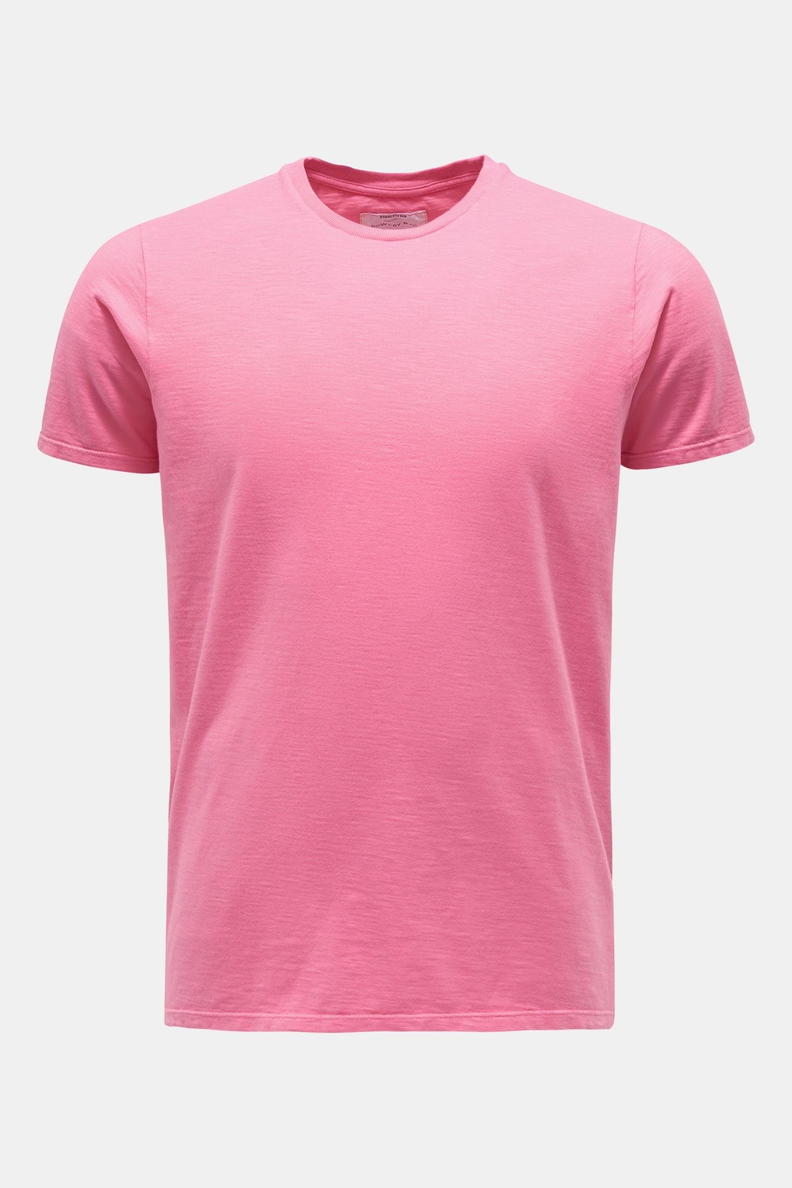Rundhals-T-Shirt pink