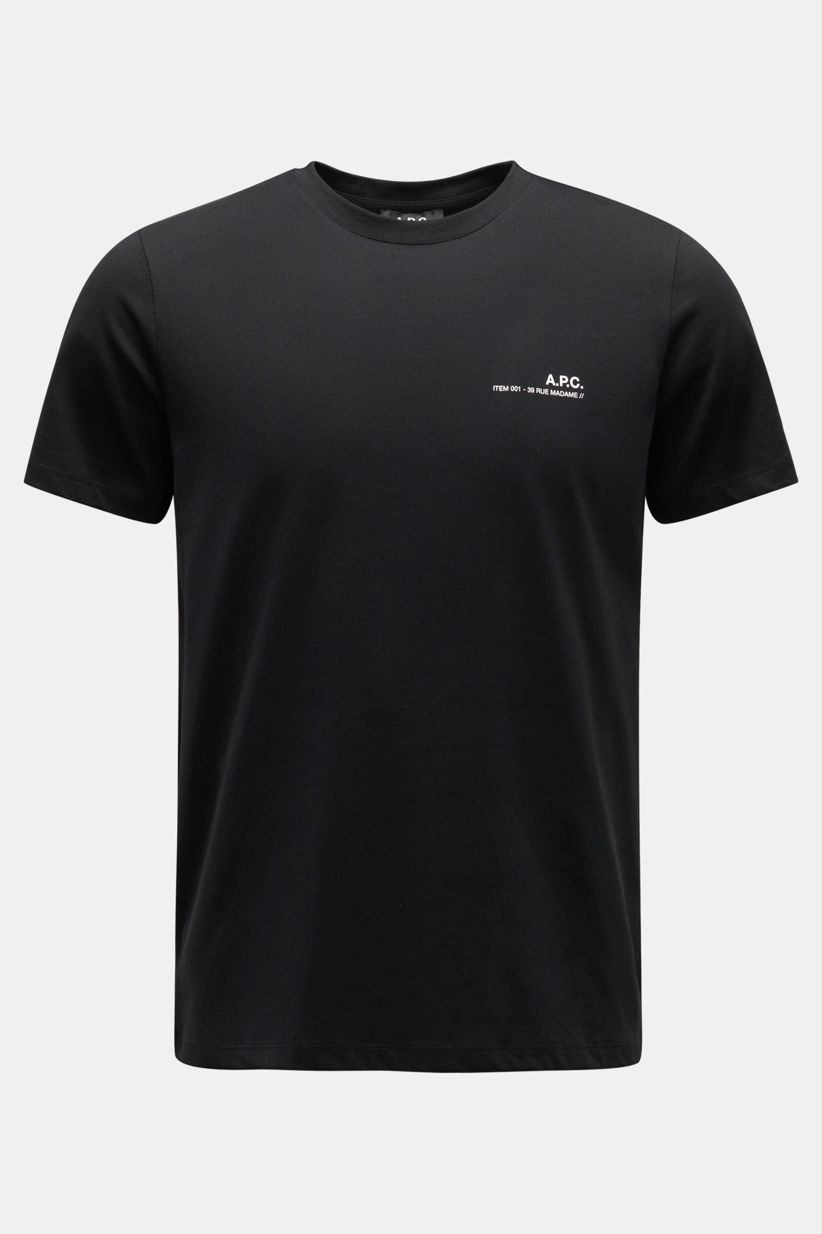 Crew neck T-shirt 'Item' black