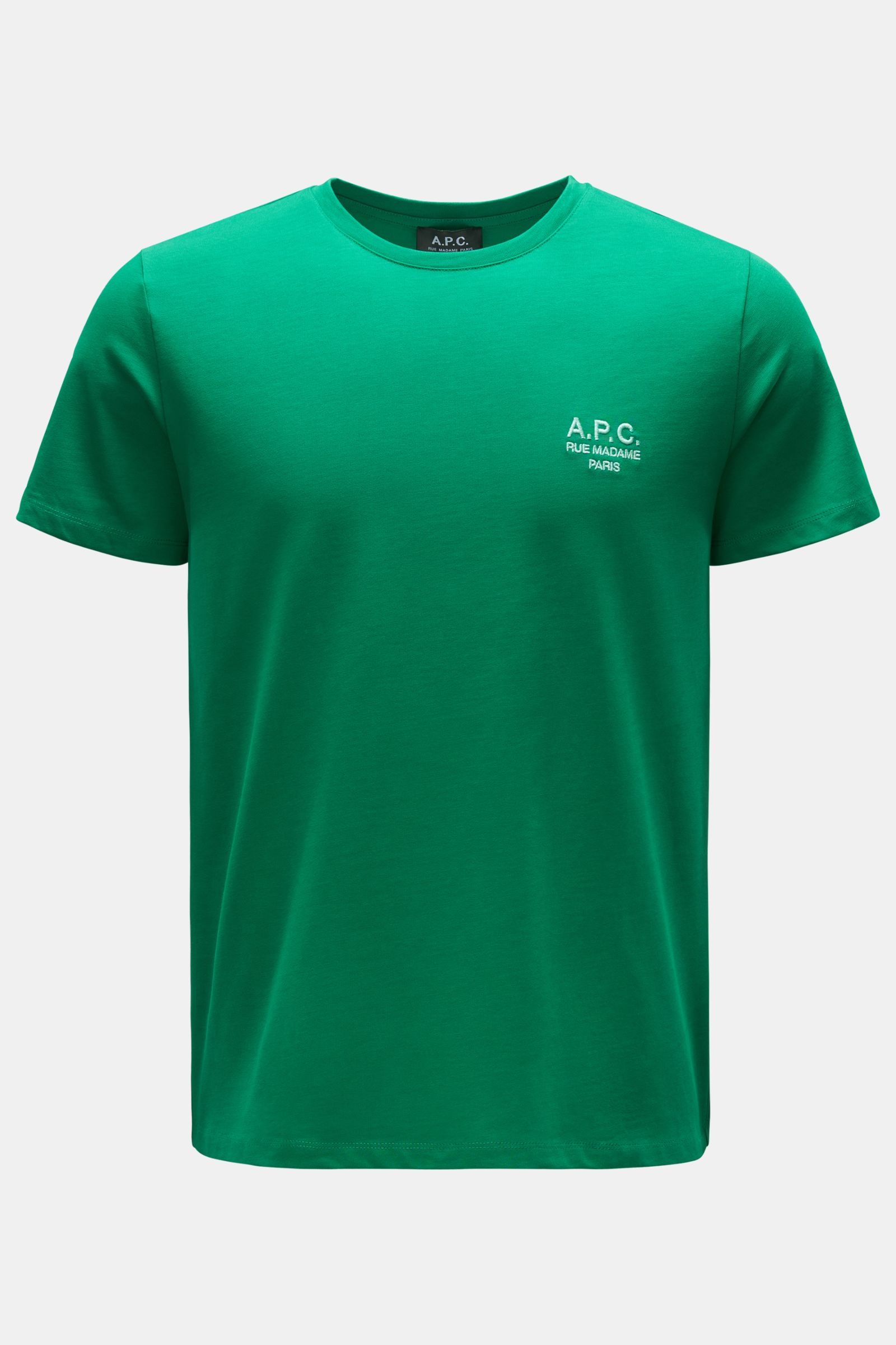 Crew neck T-shirt 'Raymond' green