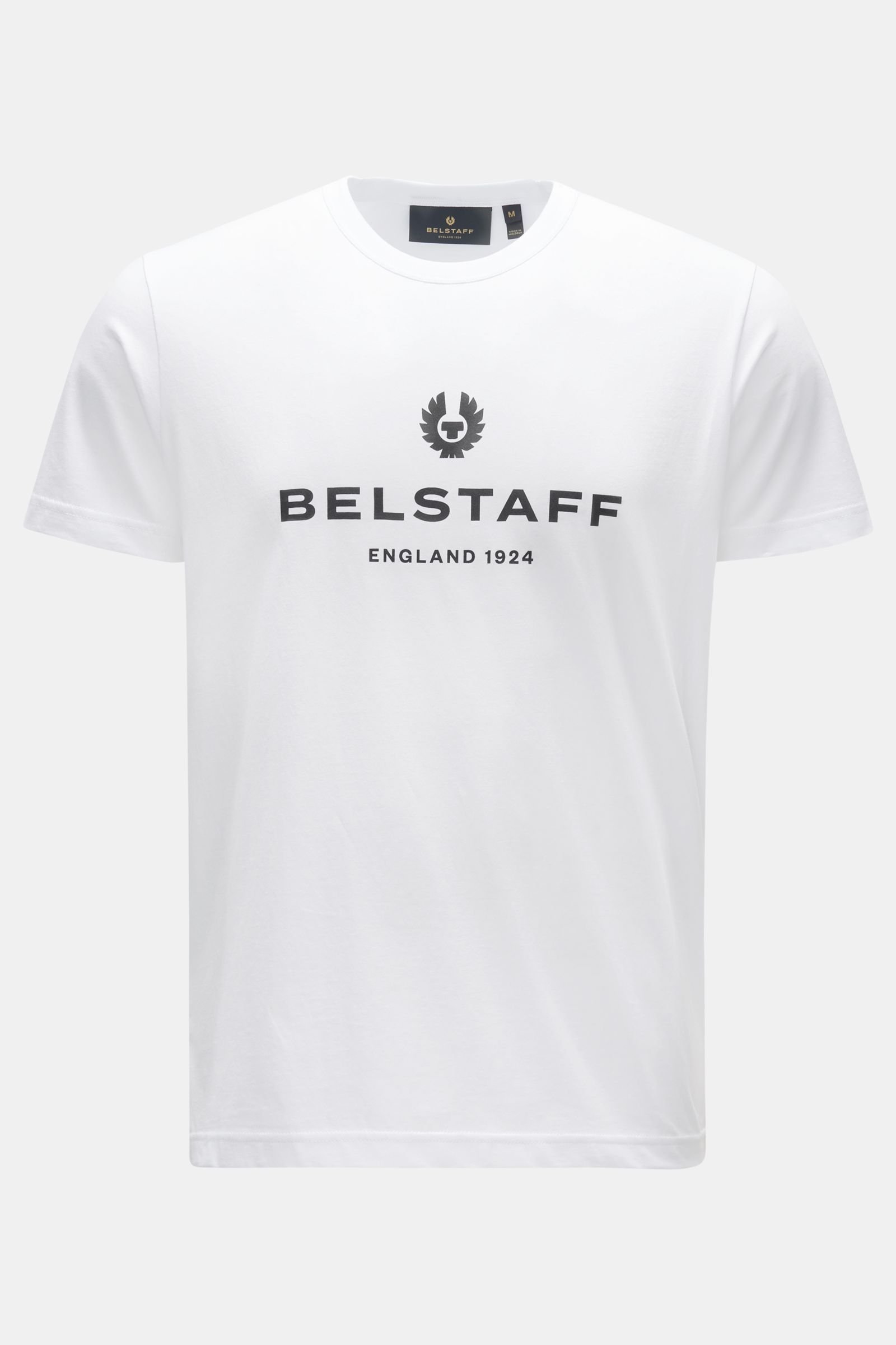 Crew neck T-shirt '1924' white