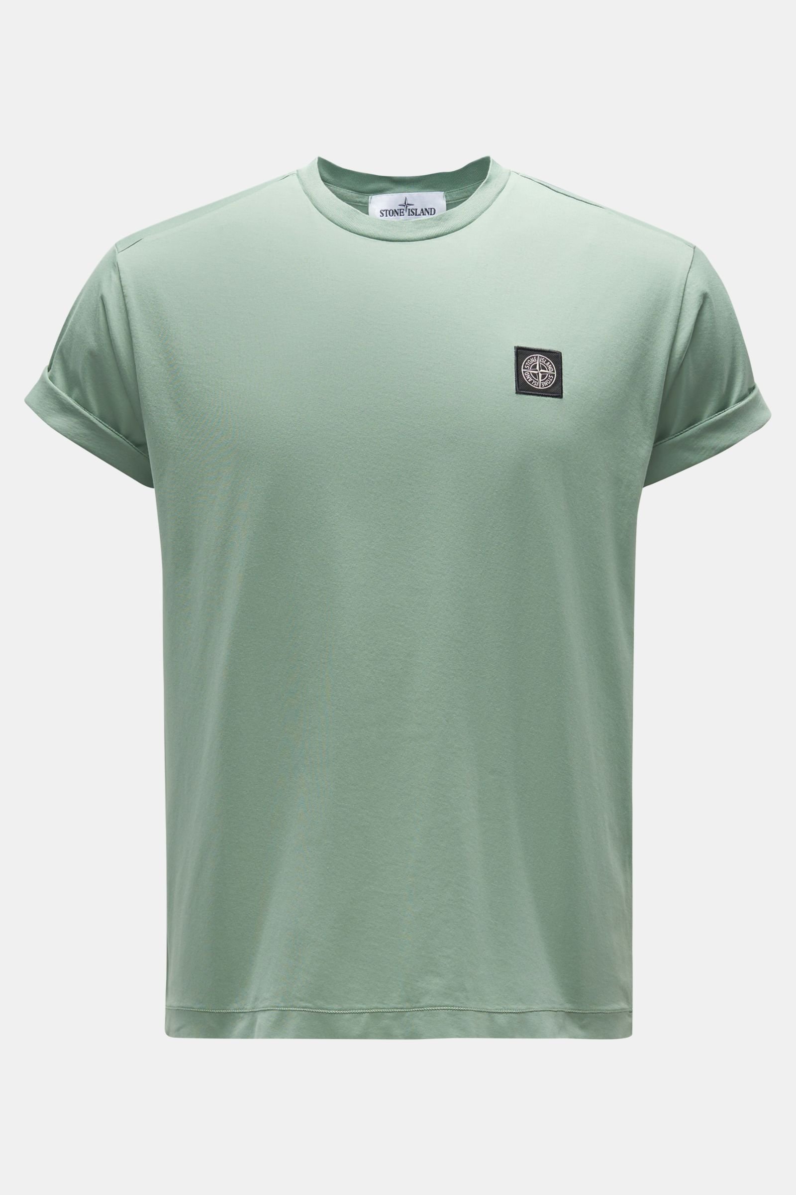 Rundhals-T-Shirt hellgrün