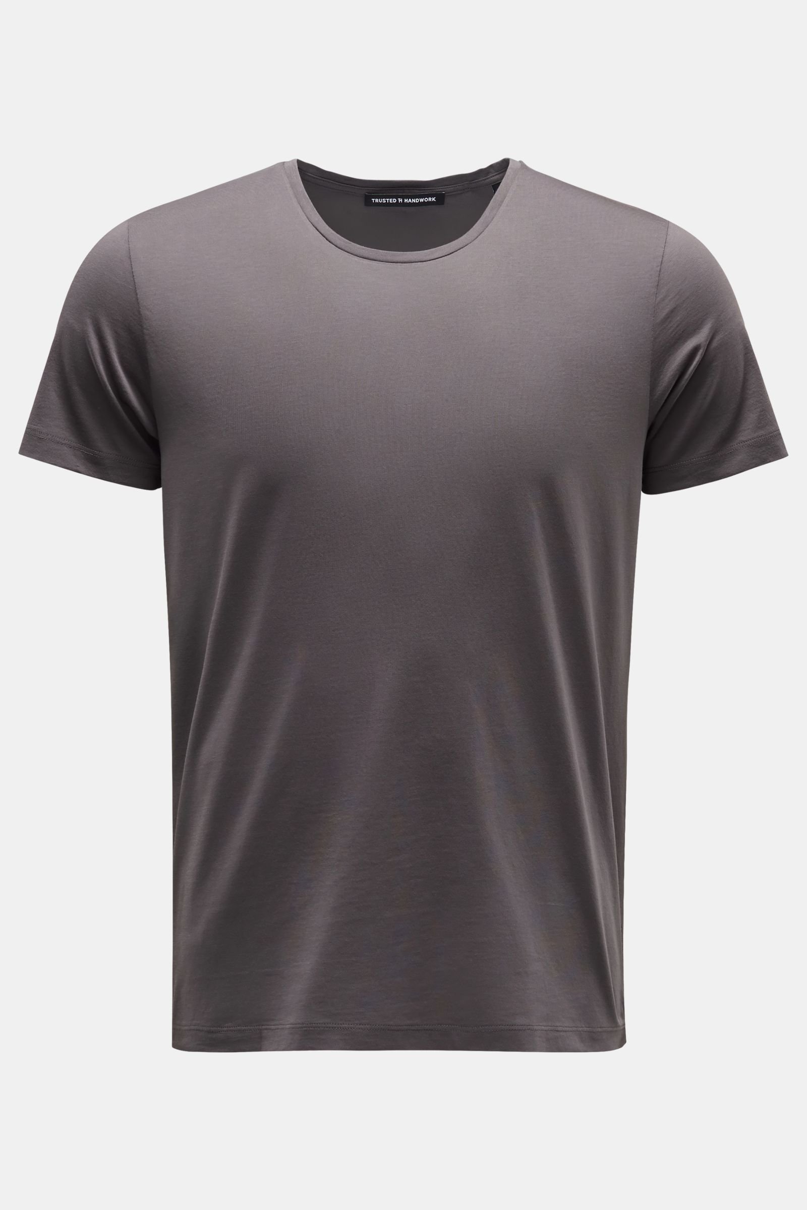 Crew neck T-shirt 'Washington' dark grey