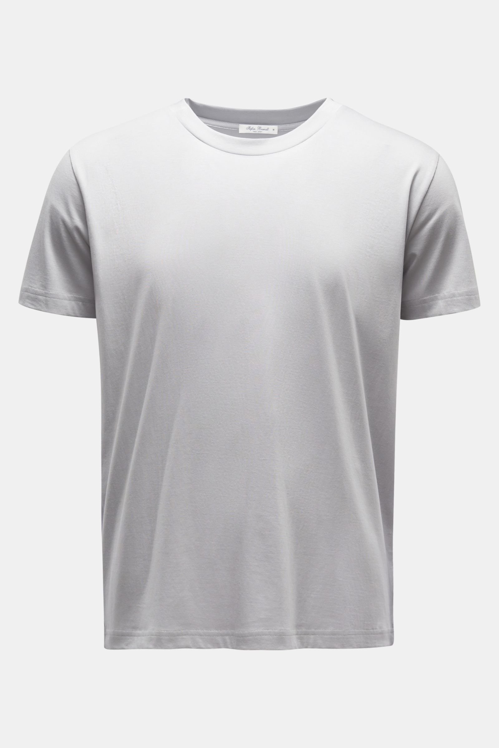 Crew neck T-shirt 'Elek Boxy' light grey