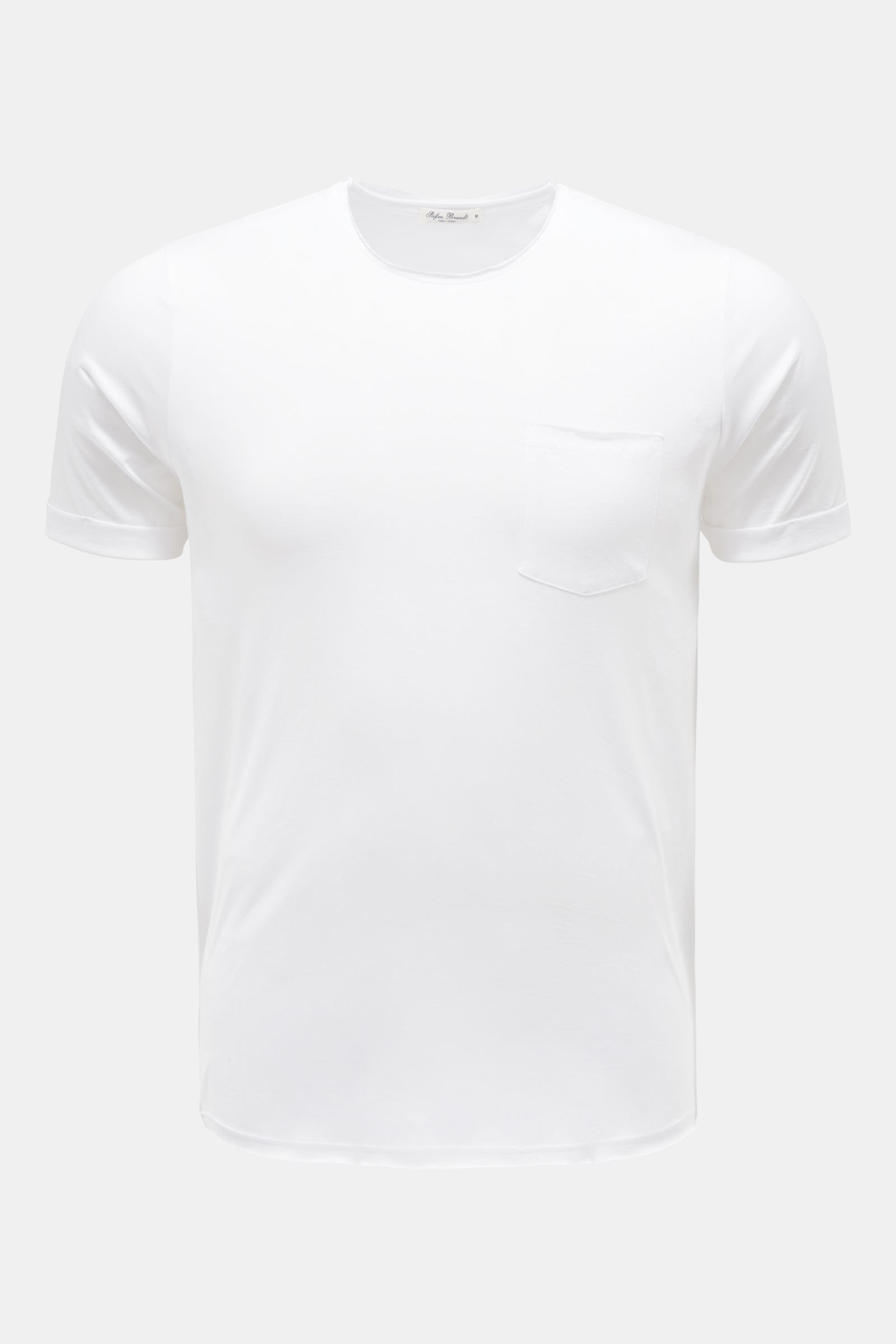 Crew neck T-shirt 'Elia' white