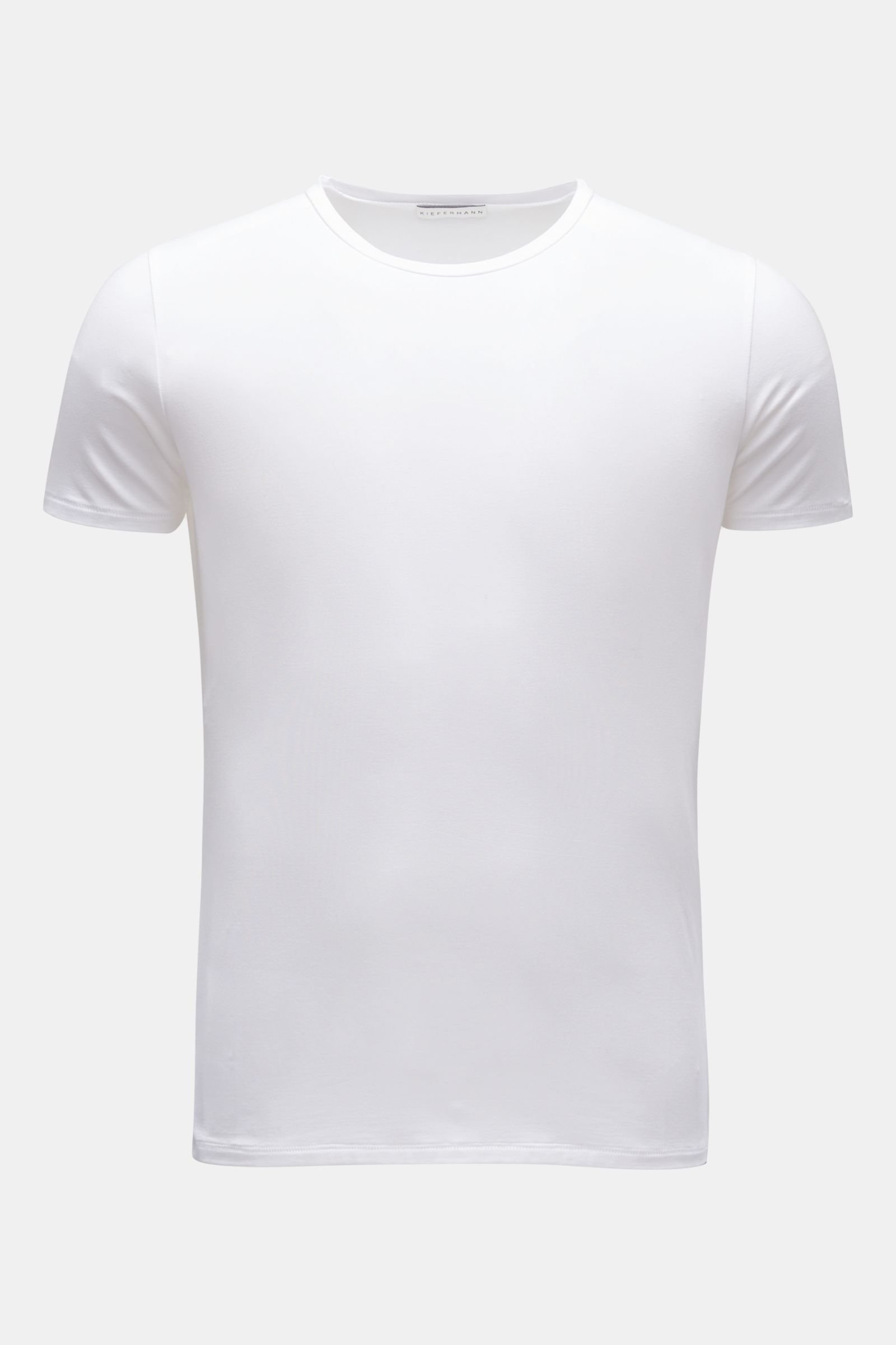 Crew neck T-shirt 'Clive' white