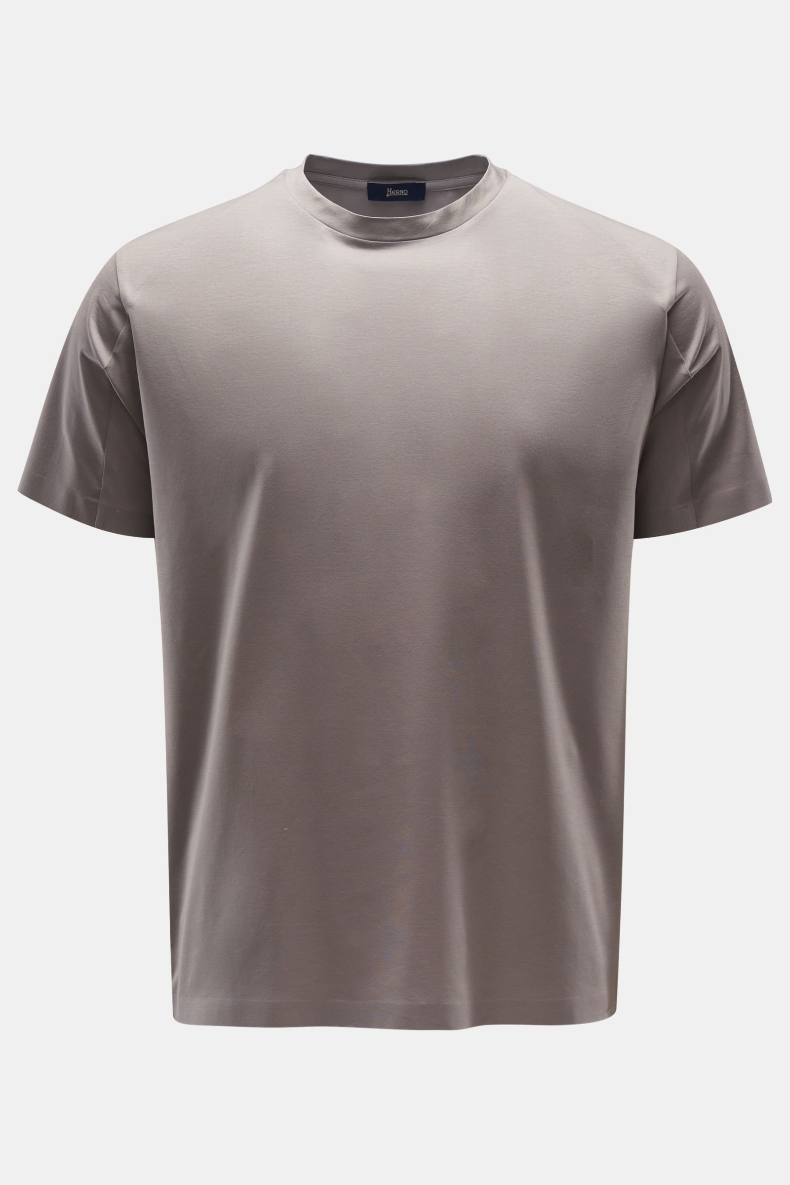 Rundhals-T-Shirt grau