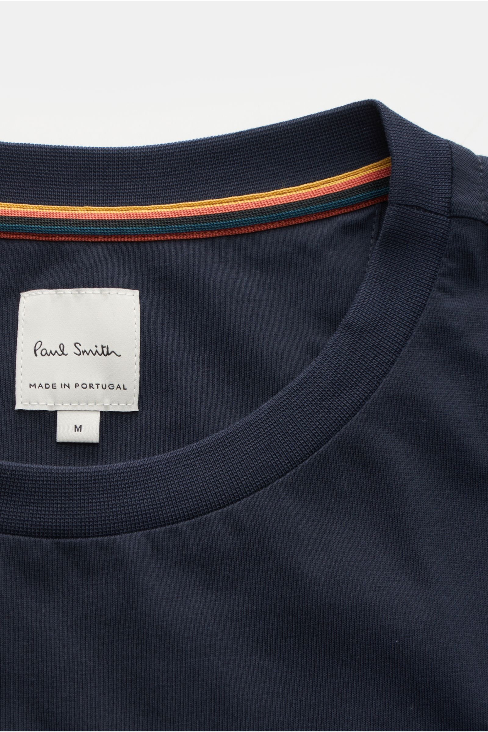 PAUL SMITH crew neck T-shirt 'Artist Stripe' navy BRAUN Hamburg