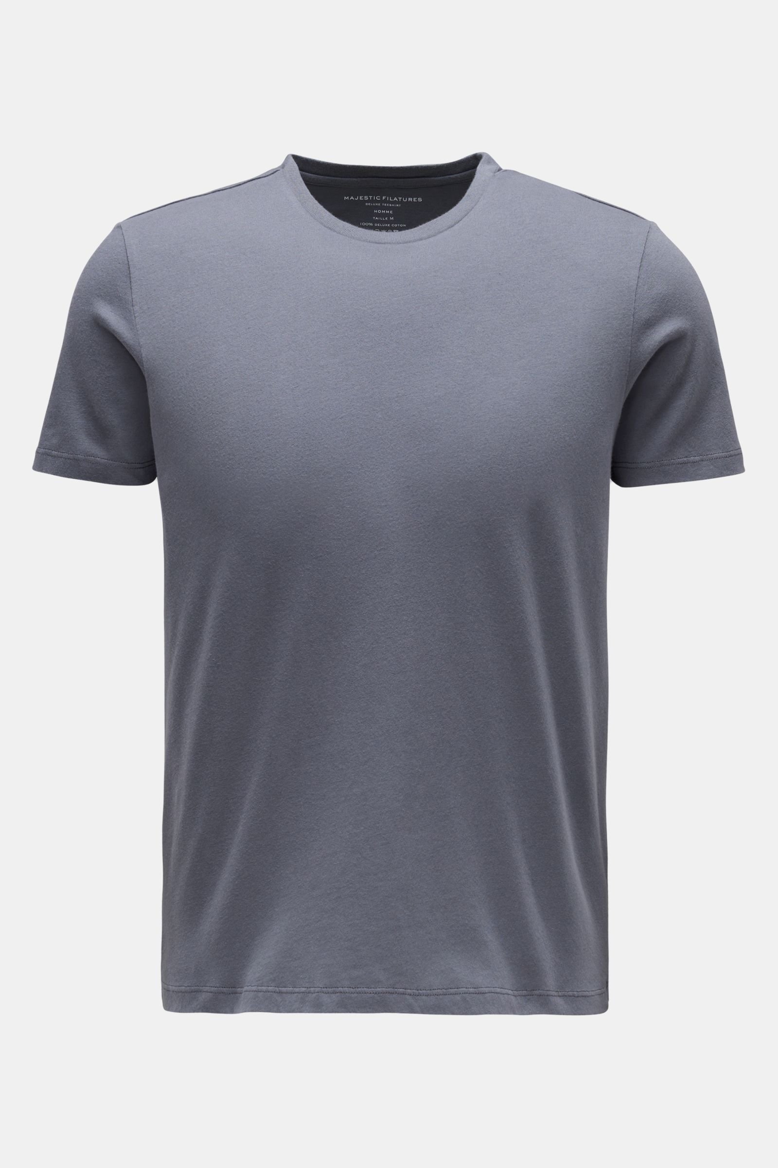 Crew neck T-shirt 'Julien' dark grey