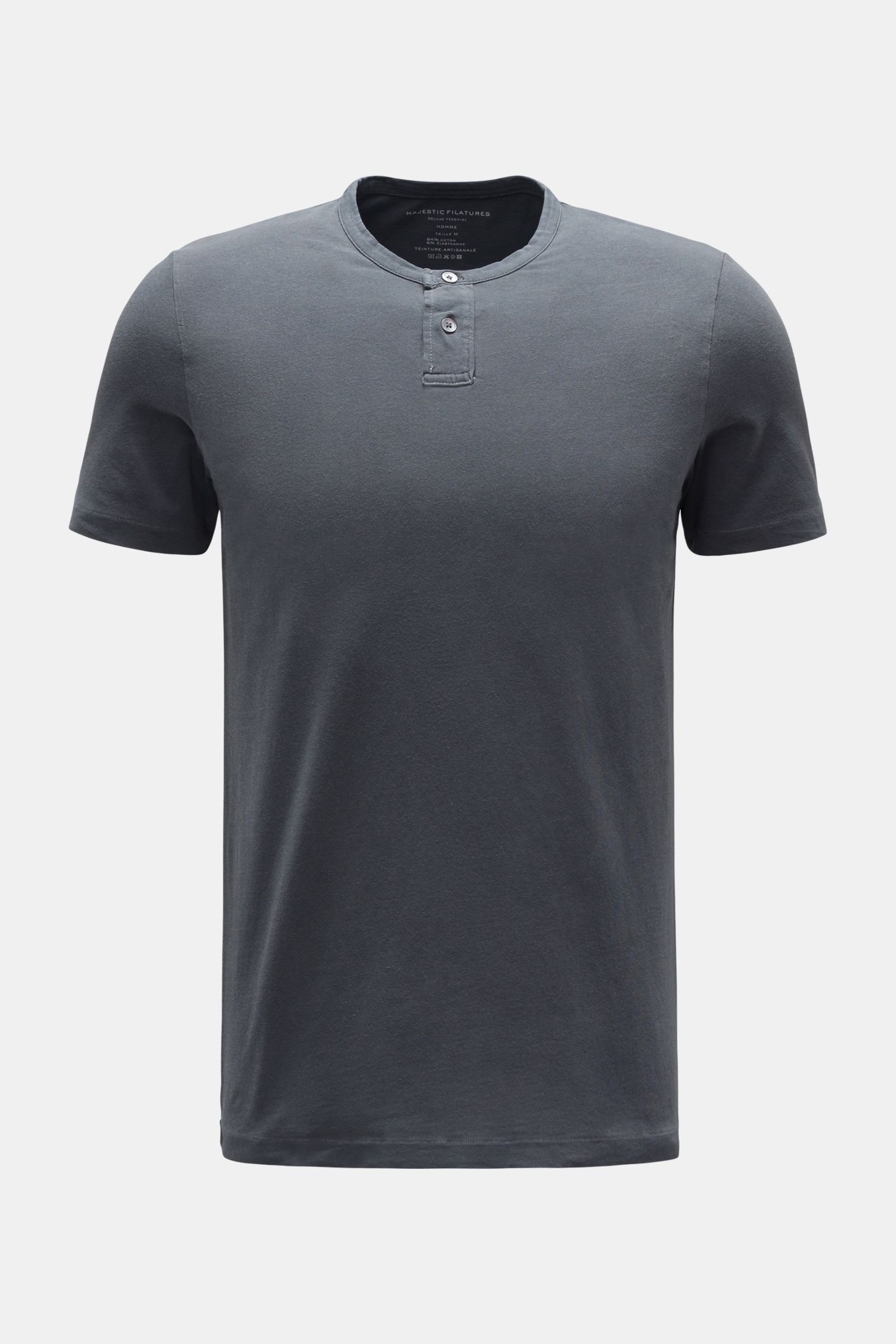 Henley T-shirt dark grey
