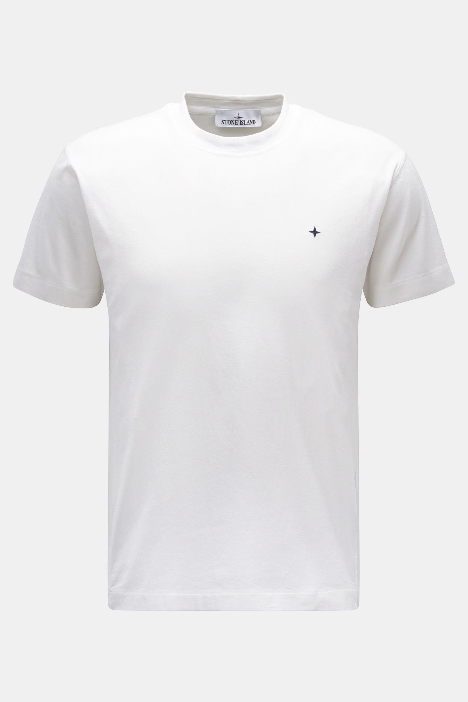 Crew neck T-shirt 'Stellina' white