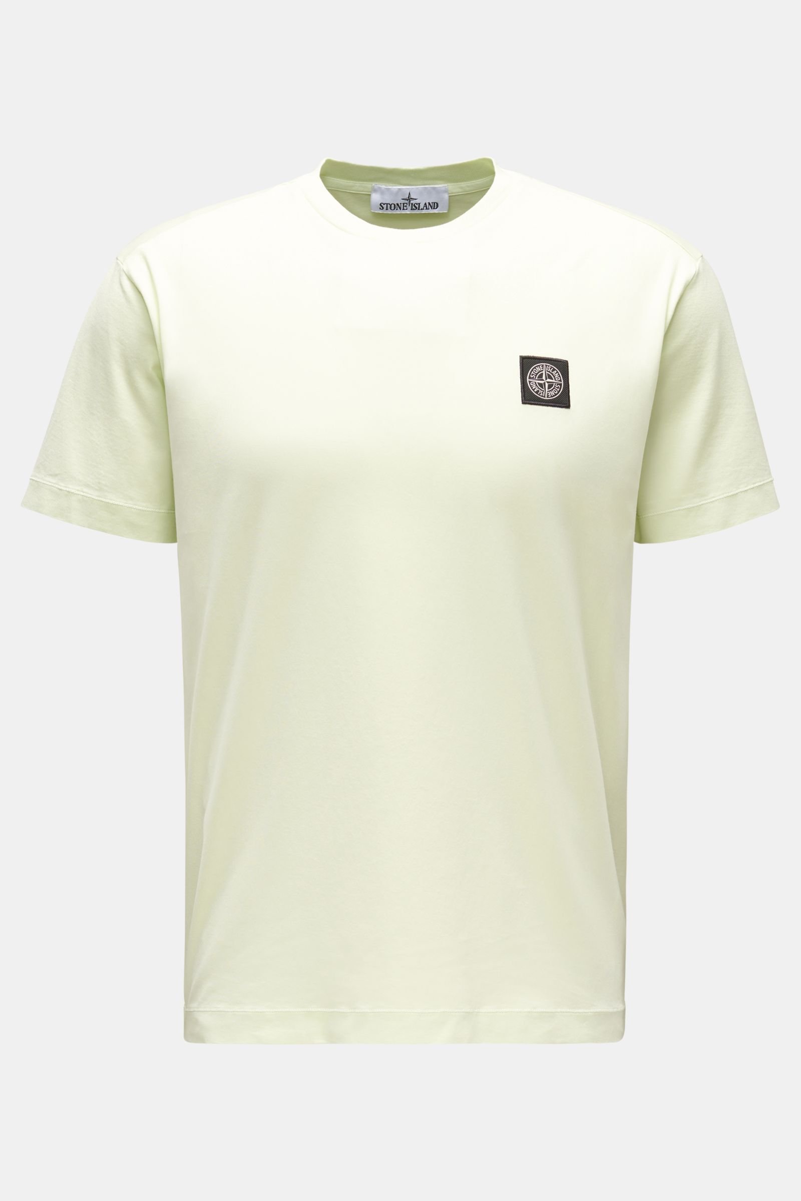 Rundhals-T-Shirt neongrün