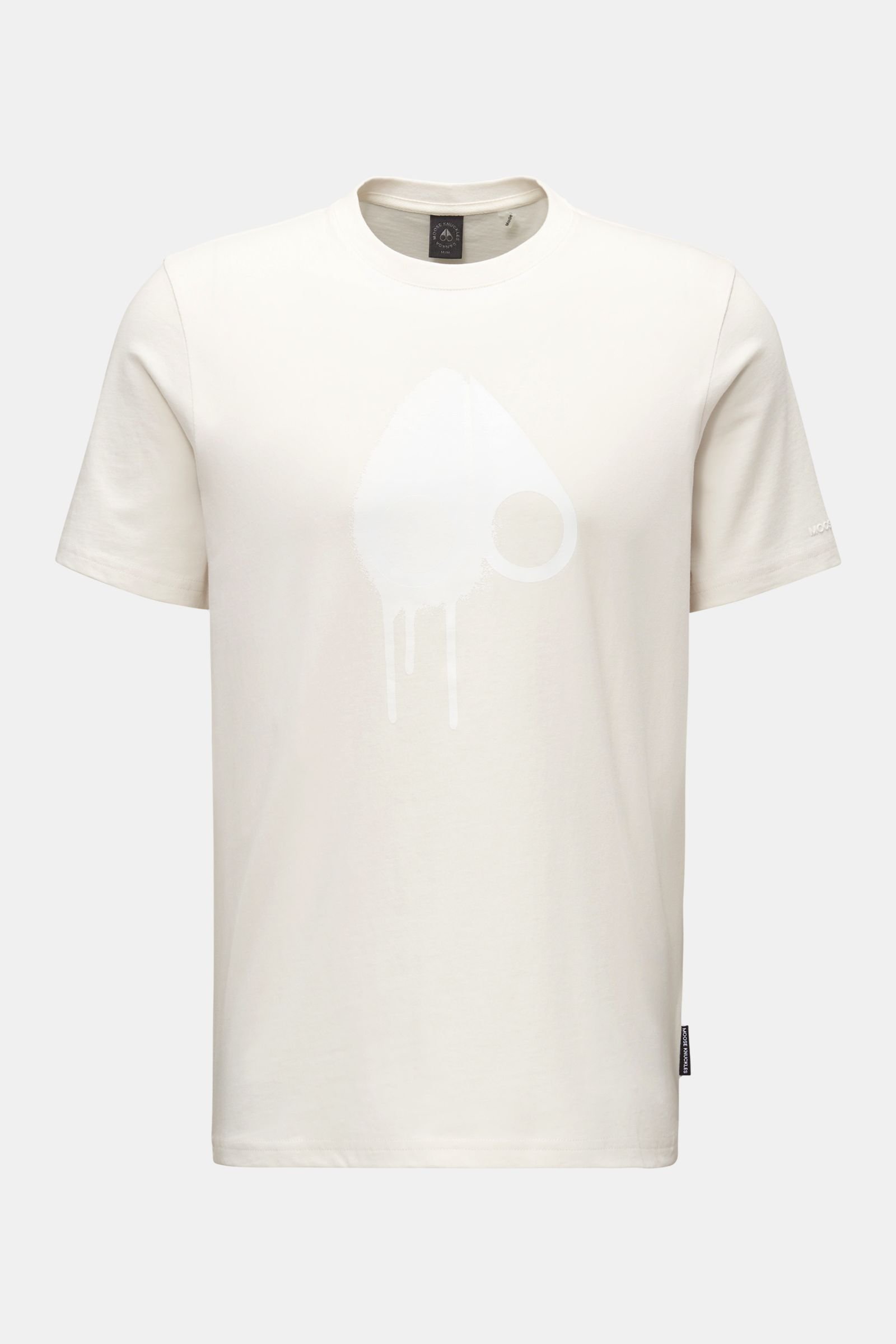 Crew neck T-shirt 'Augustine' off-white