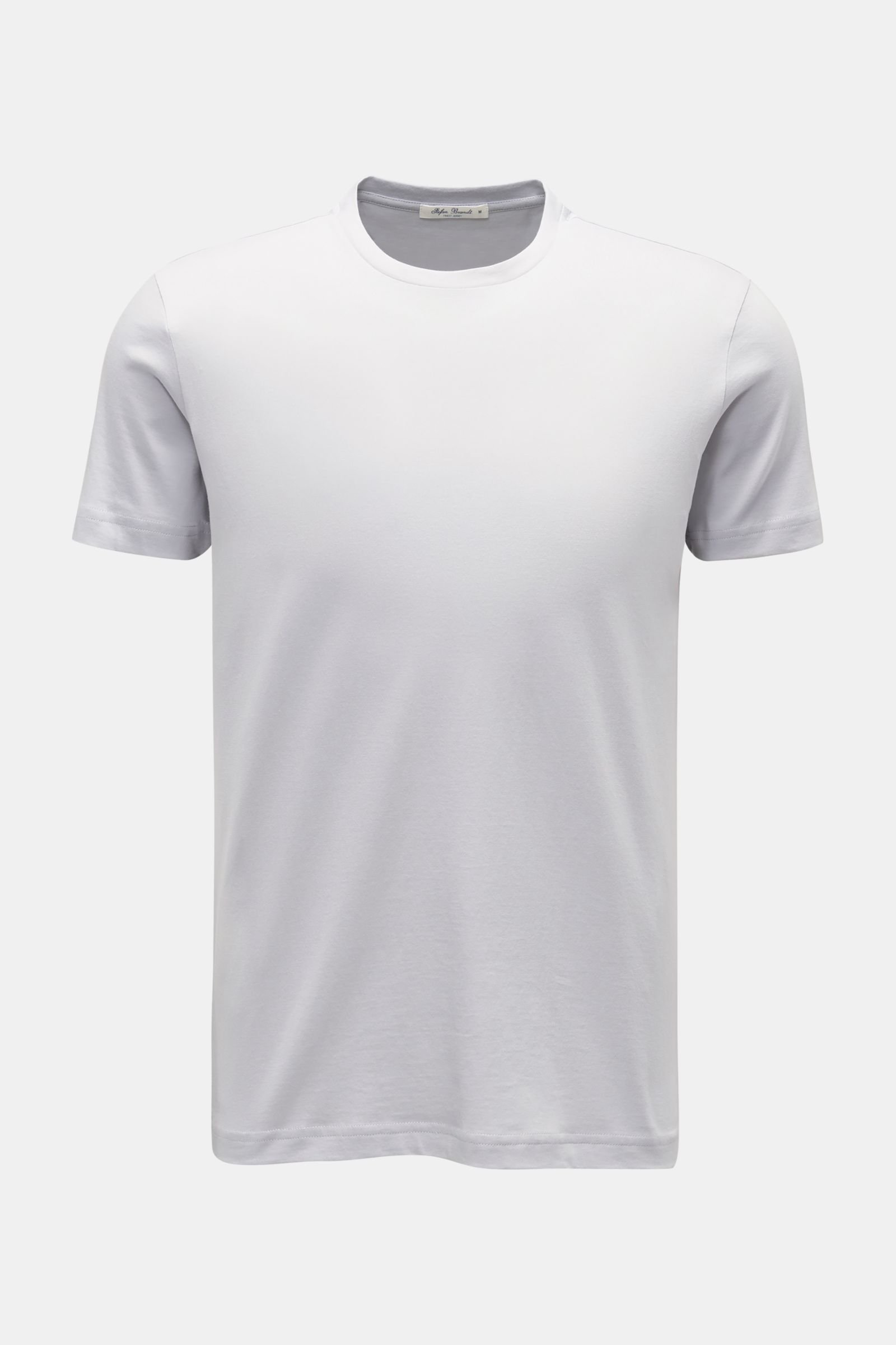 Crew neck T-shirt 'Enno' light grey