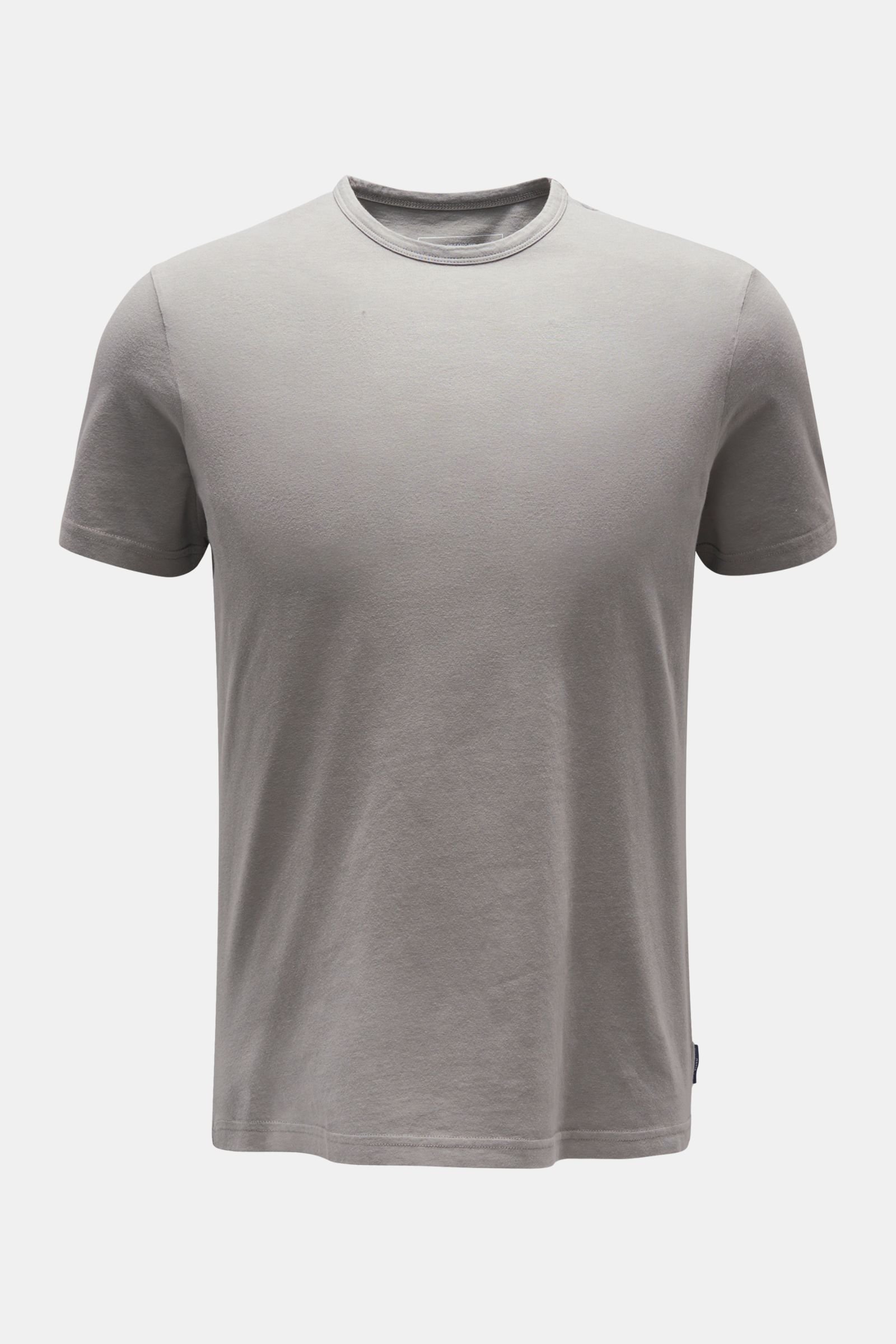 Crew neck T-shirt 'Organic Tee' grey