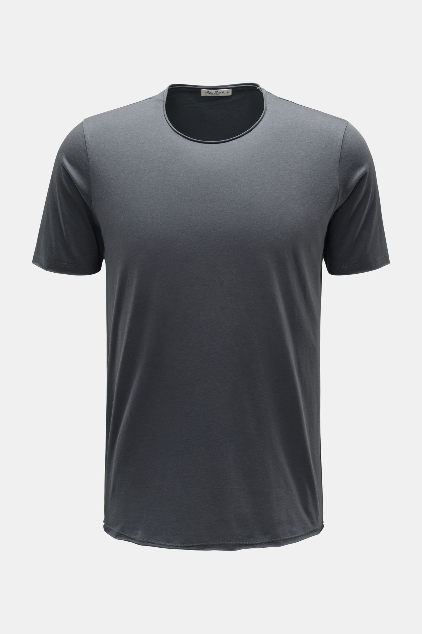 Crew neck T-shirt 'Elia' dark grey