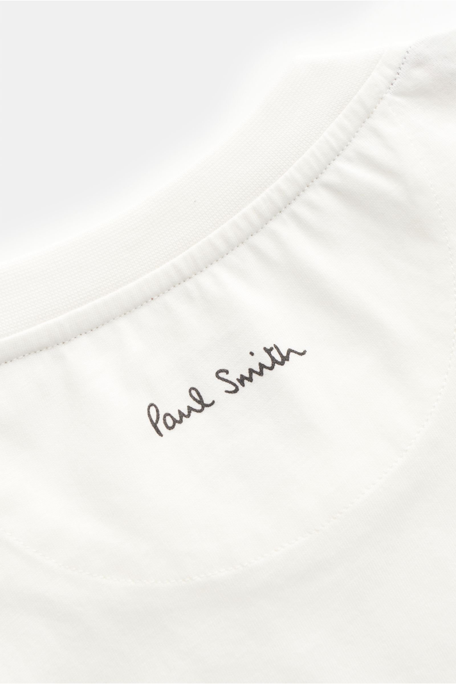 PAUL SMITH Rundhals-T-Shirt 'Cube Logo' weiß | BRAUN Hamburg