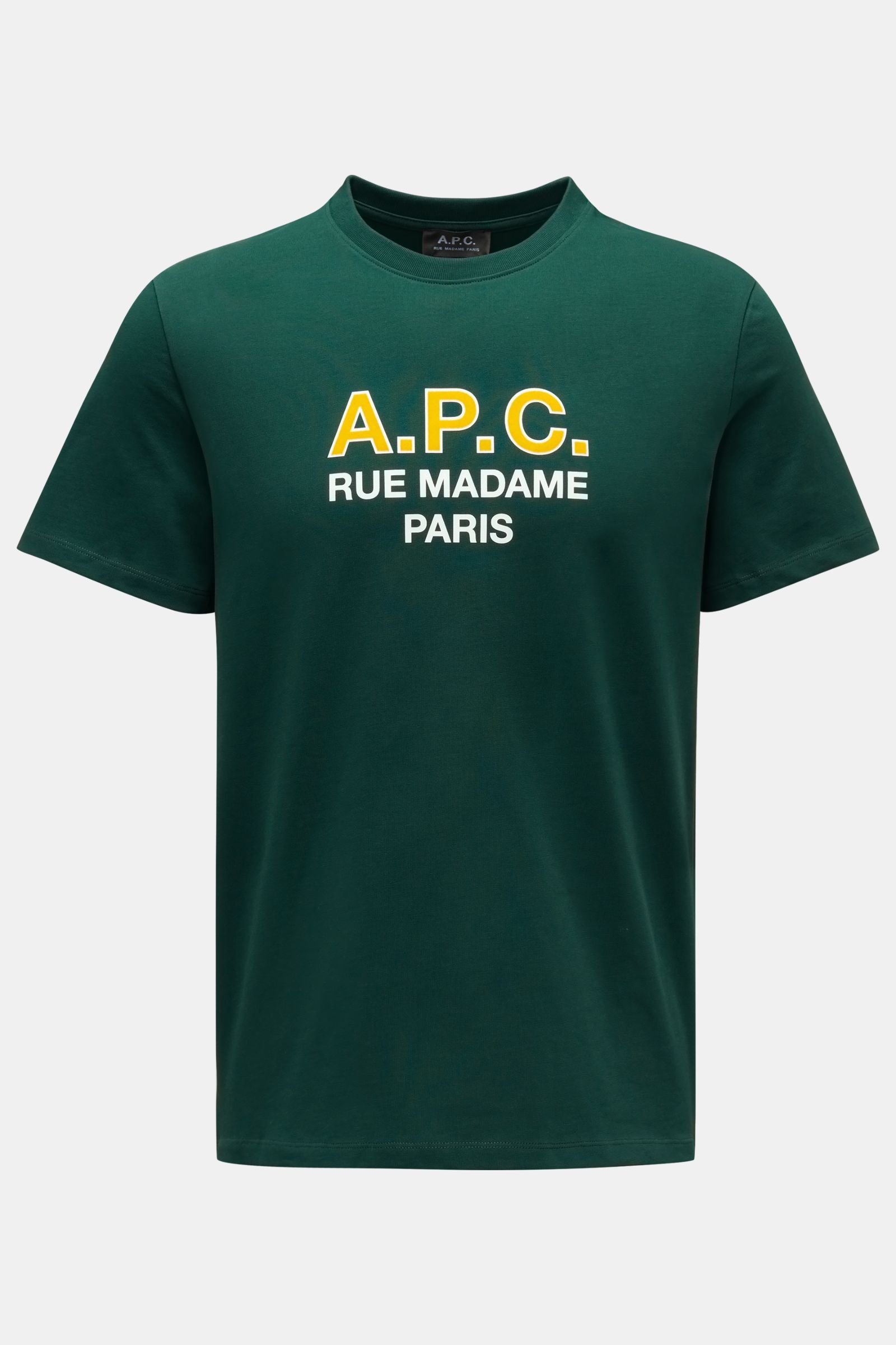 Rundhals-T-Shirt 'APC Madame H' grün