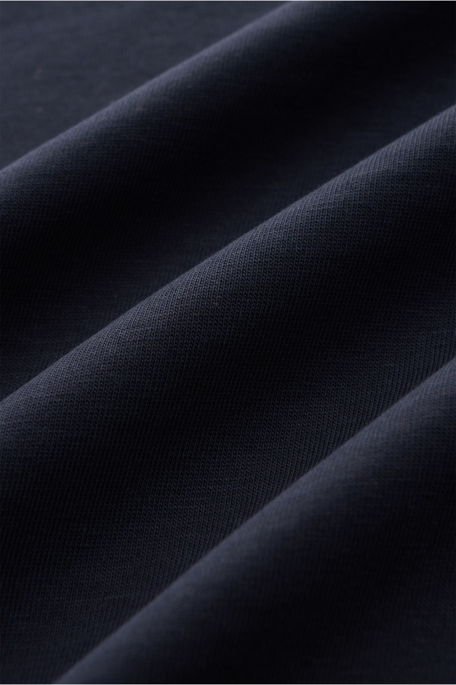 MISSONI Rundhals-T-Shirt navy gemustert | BRAUN Hamburg 