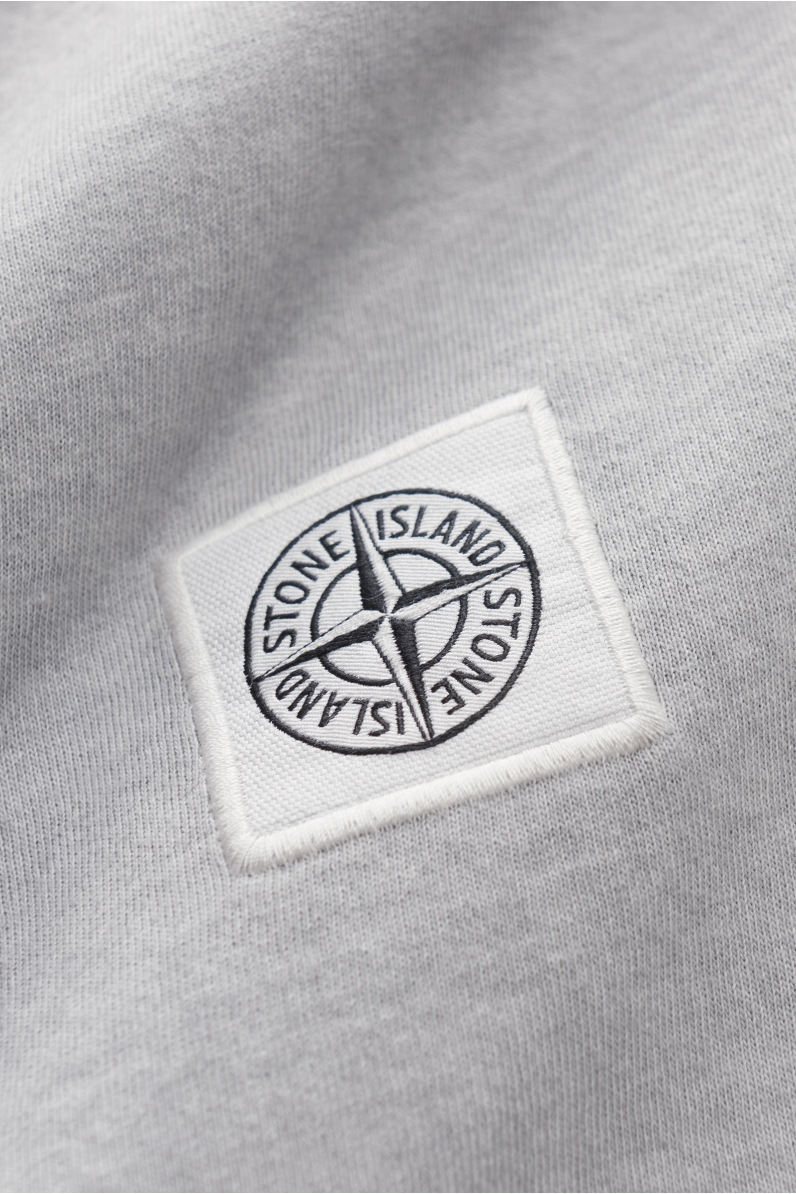 STONE ISLAND Rundhals-T-Shirt grau | BRAUN Hamburg