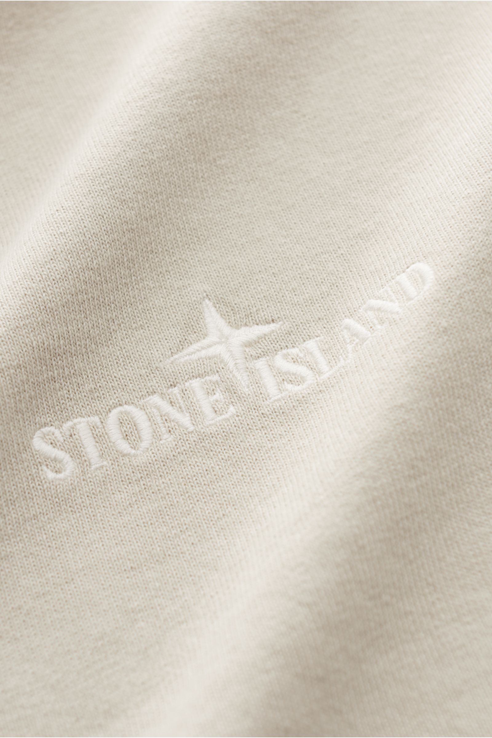 STONE ISLAND Rundhals-T-Shirt sand | BRAUN Hamburg
