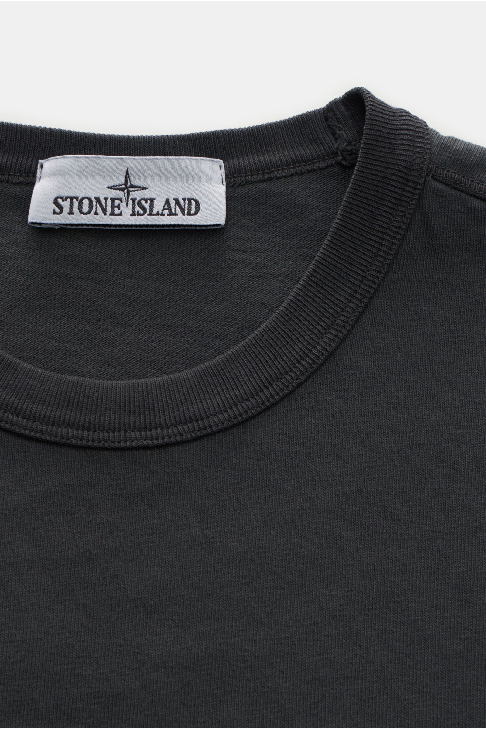 STONE ISLAND Rundhals-T-Shirt dunkelgrau | BRAUN Hamburg 