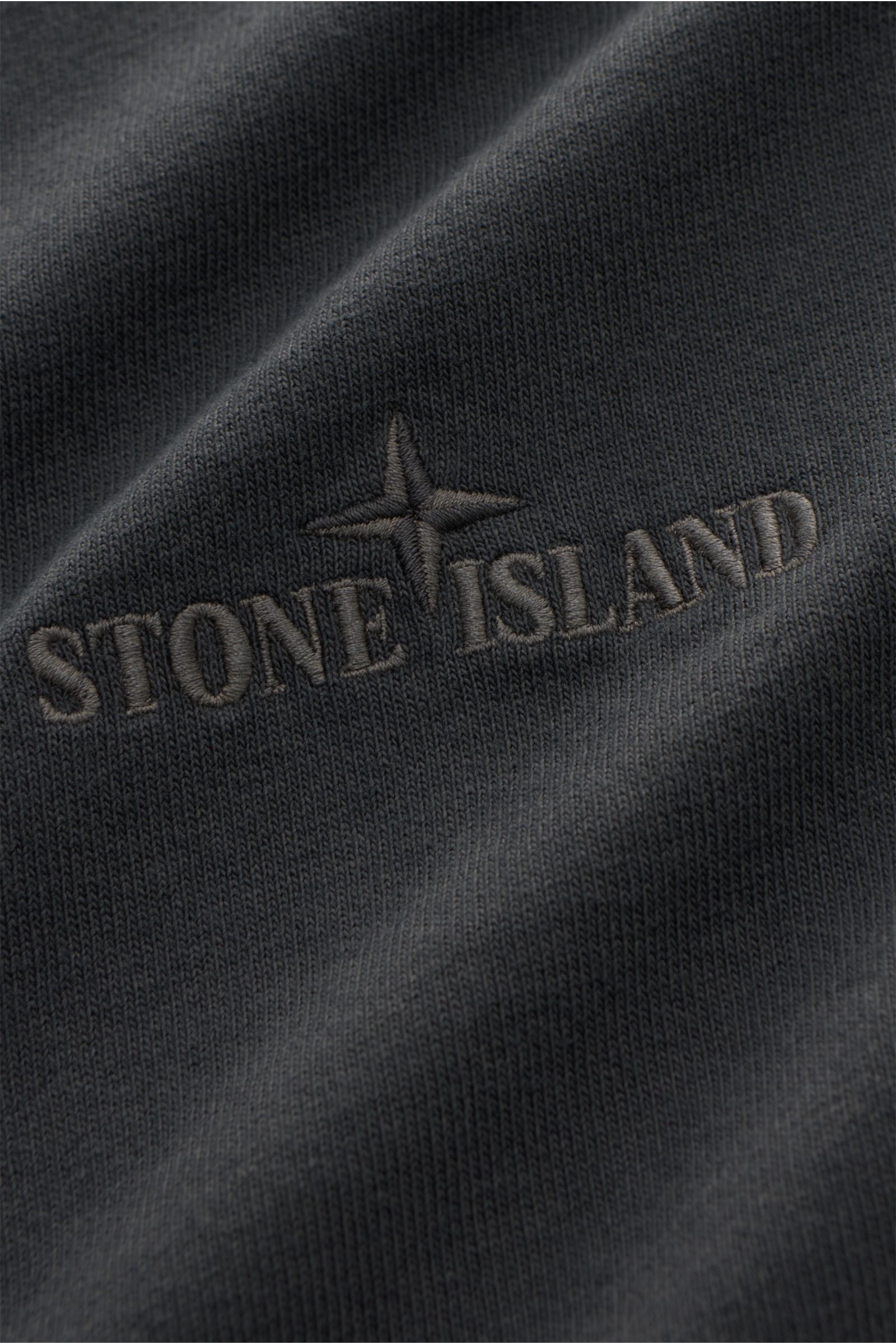 STONE ISLAND Rundhals-T-Shirt dunkelgrau | BRAUN Hamburg 