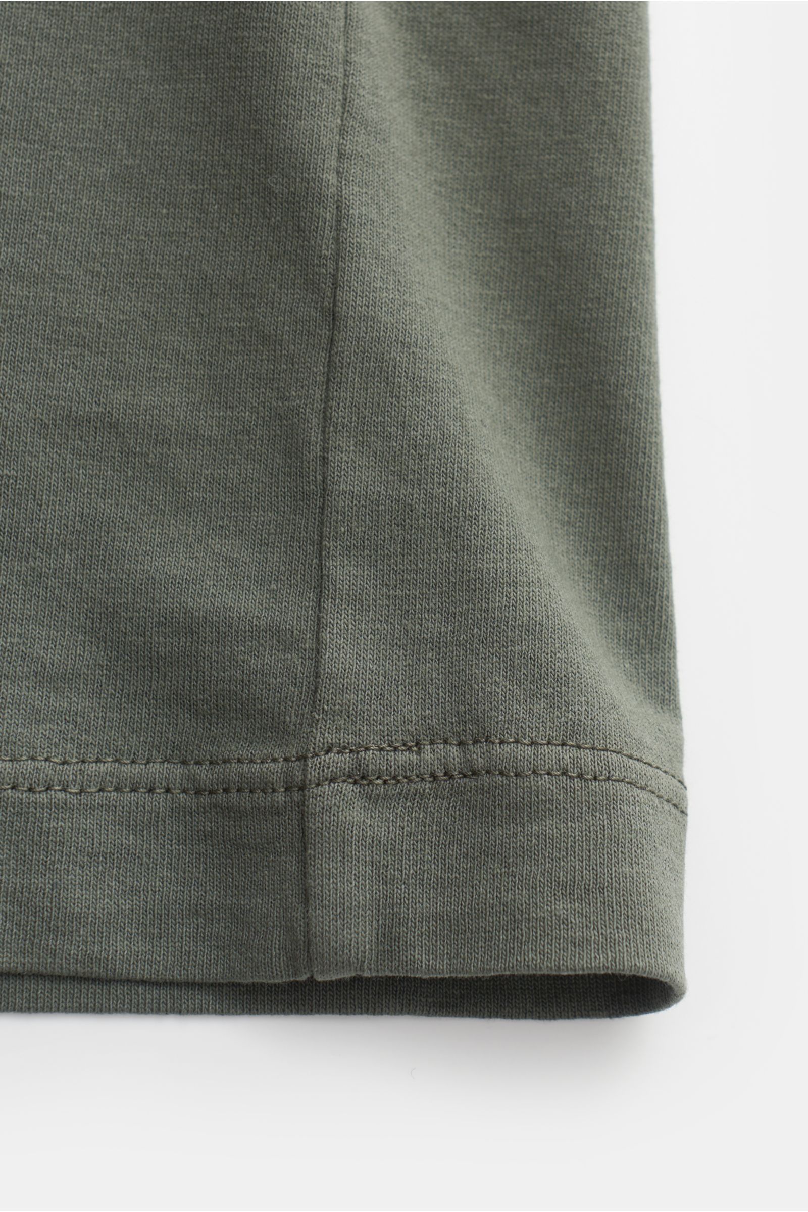 STONE ISLAND Rundhals-T-Shirt graugrün | BRAUN Hamburg 