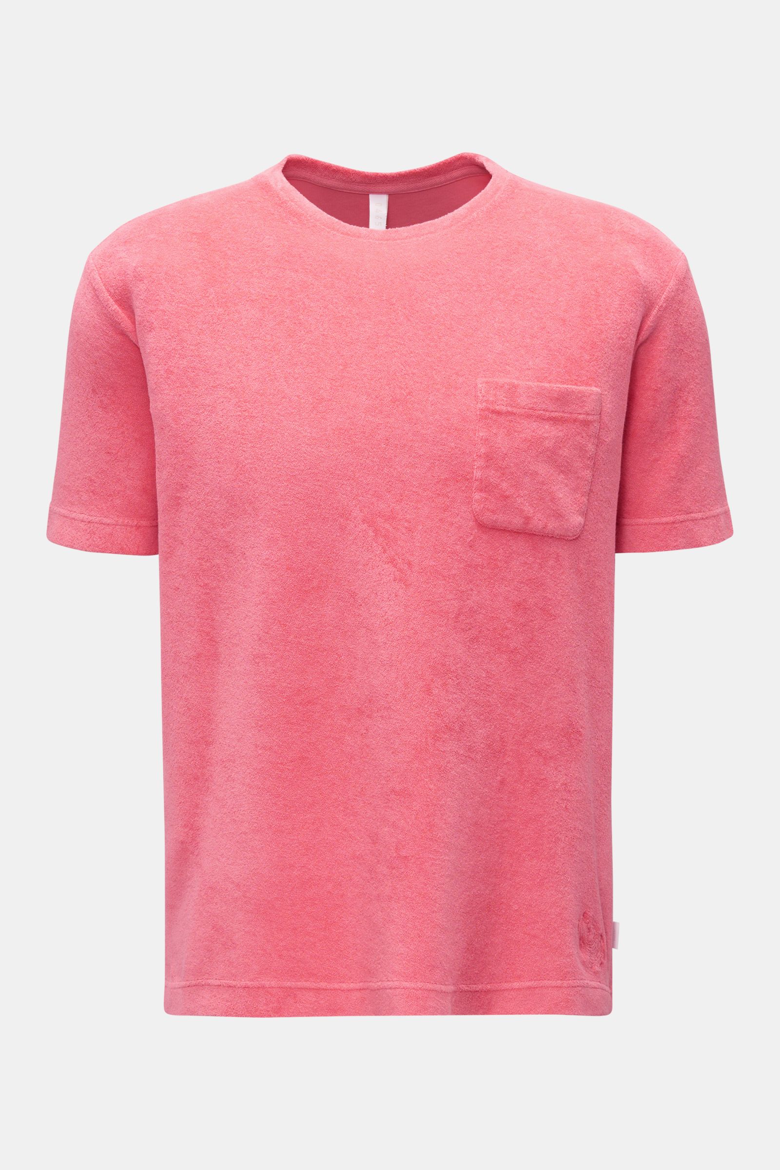04651/ A trip in a bag Terry T-shirt 'Terry Tee' coral