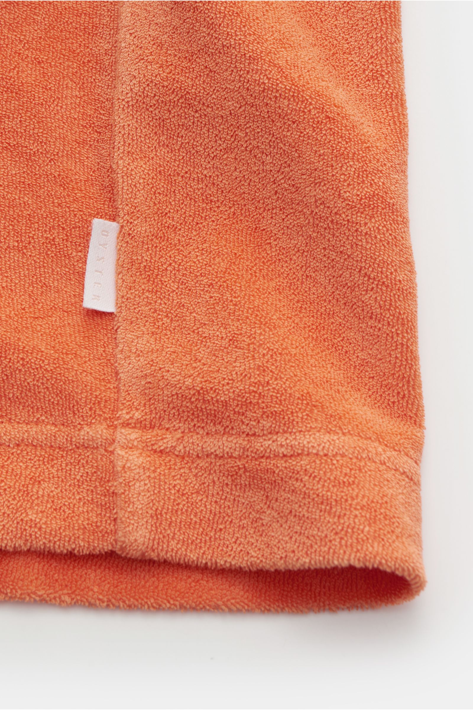 04651/ A trip in a bag Frottee Rundhals-T-Shirt 'Terry Tee' orange