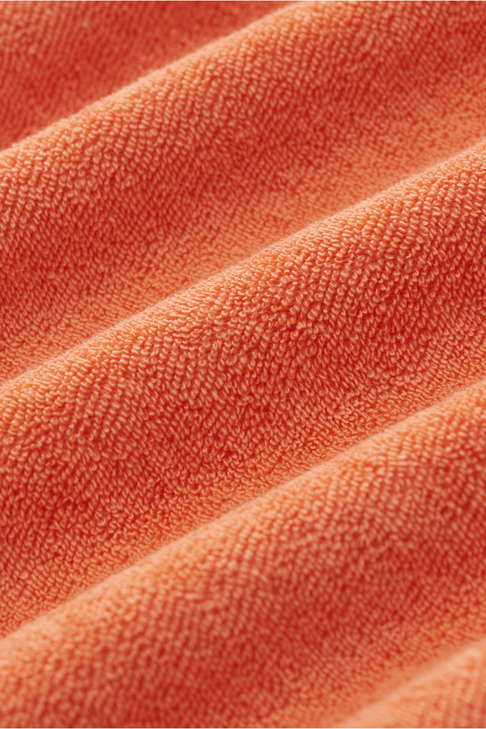 04651/ A trip in a bag Frottee Rundhals-T-Shirt 'Terry Tee' orange