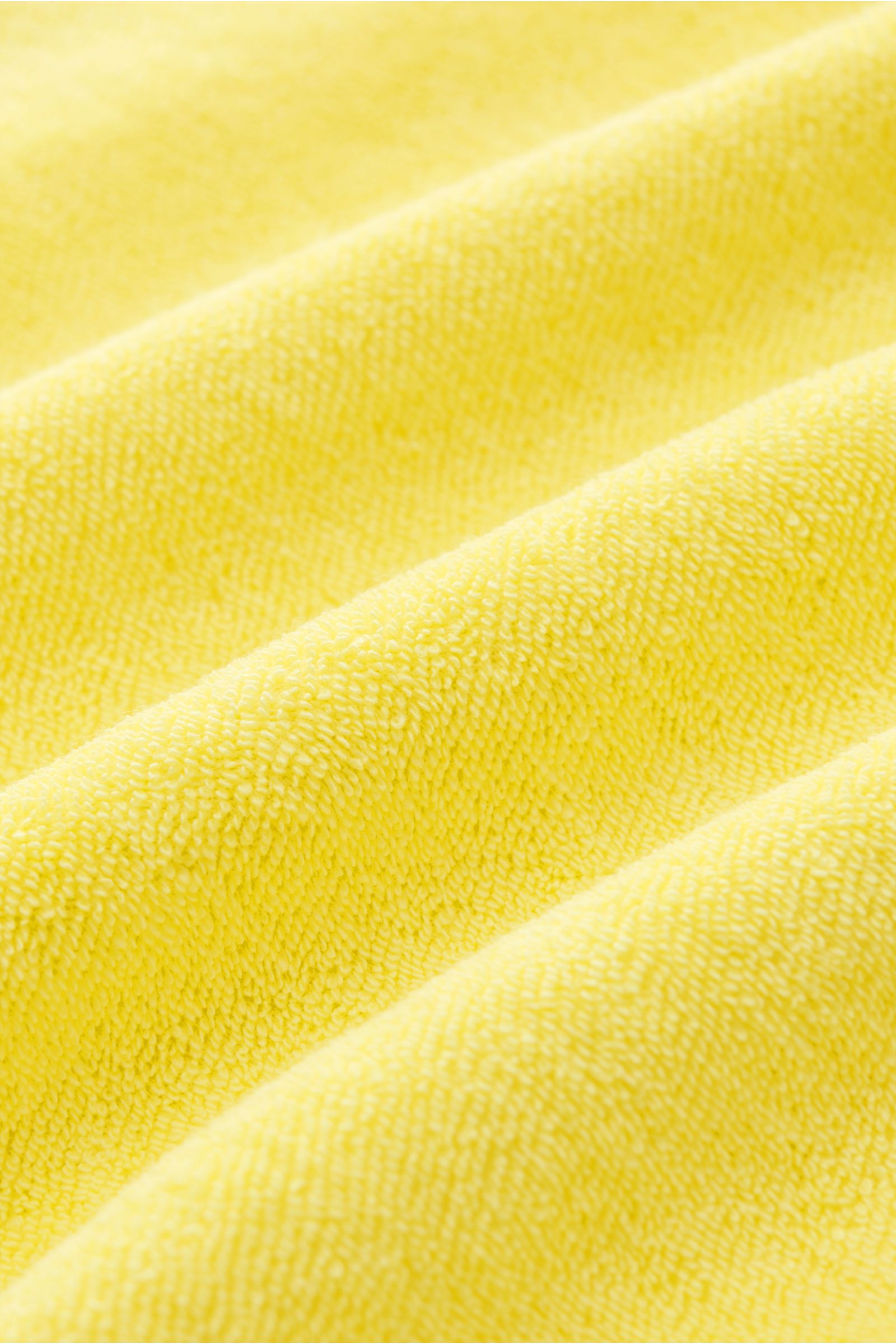 04651/ A trip in a bag Terry crew neck T-shirt 'Terry Tee' yellow