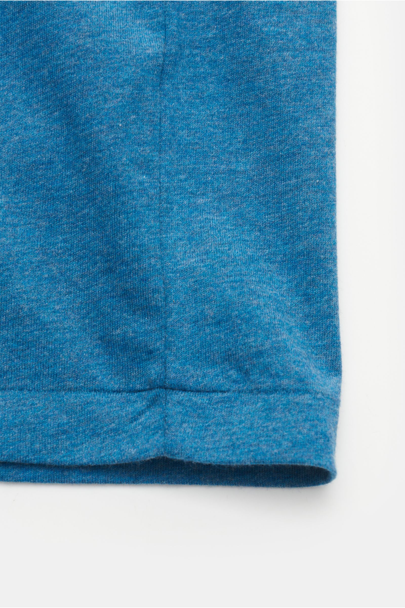POLO RALPH LAUREN Rundhals-T-Shirt blau meliert | BRAUN Hamburg