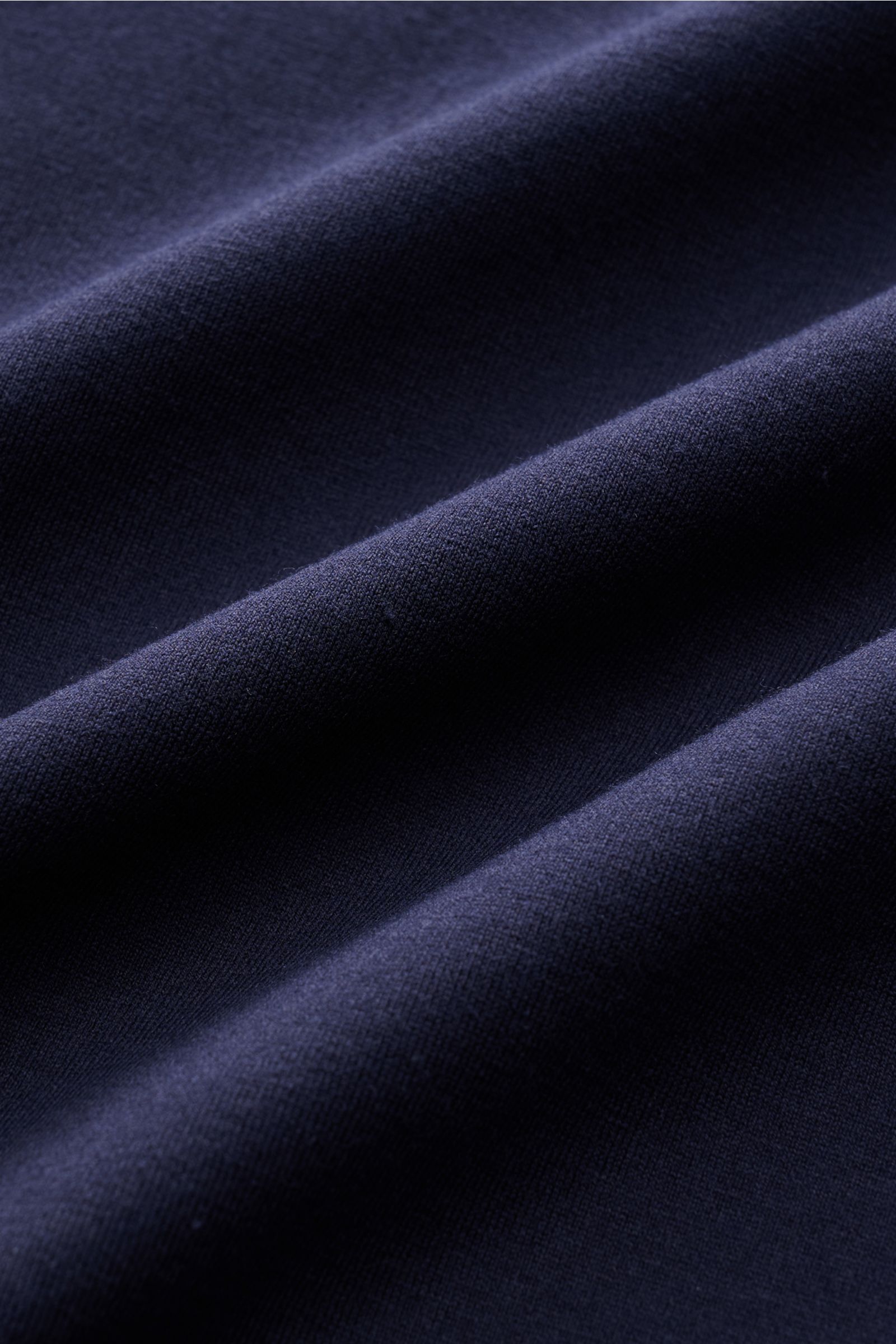 Brunello Cucinelli Rundhals-T-Shirt navy