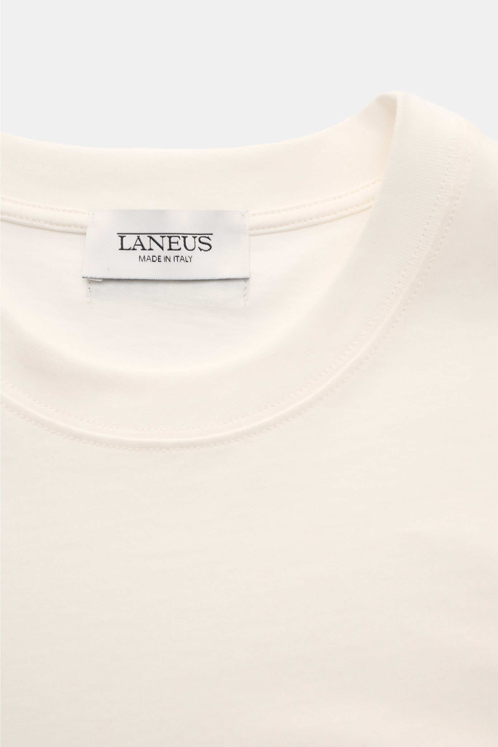 Laneus Crew neck T-shirt off-white