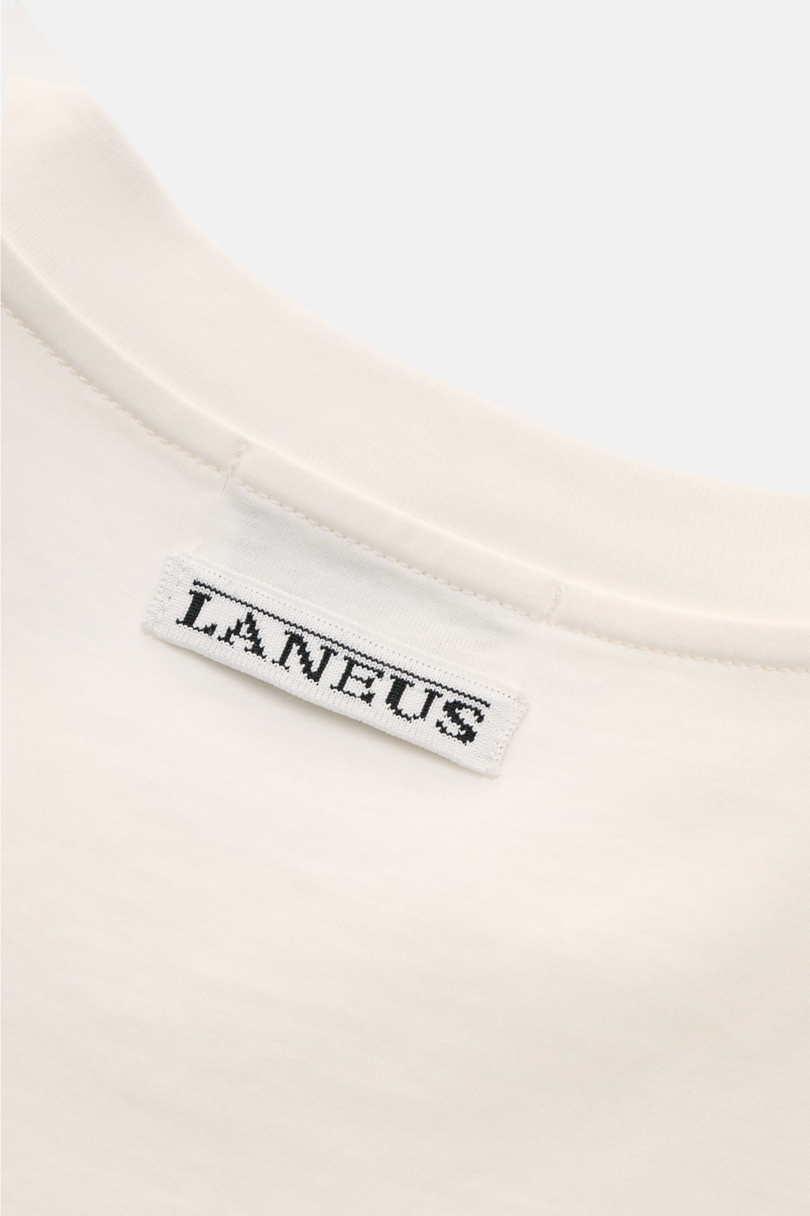 Laneus Crew neck T-shirt off-white