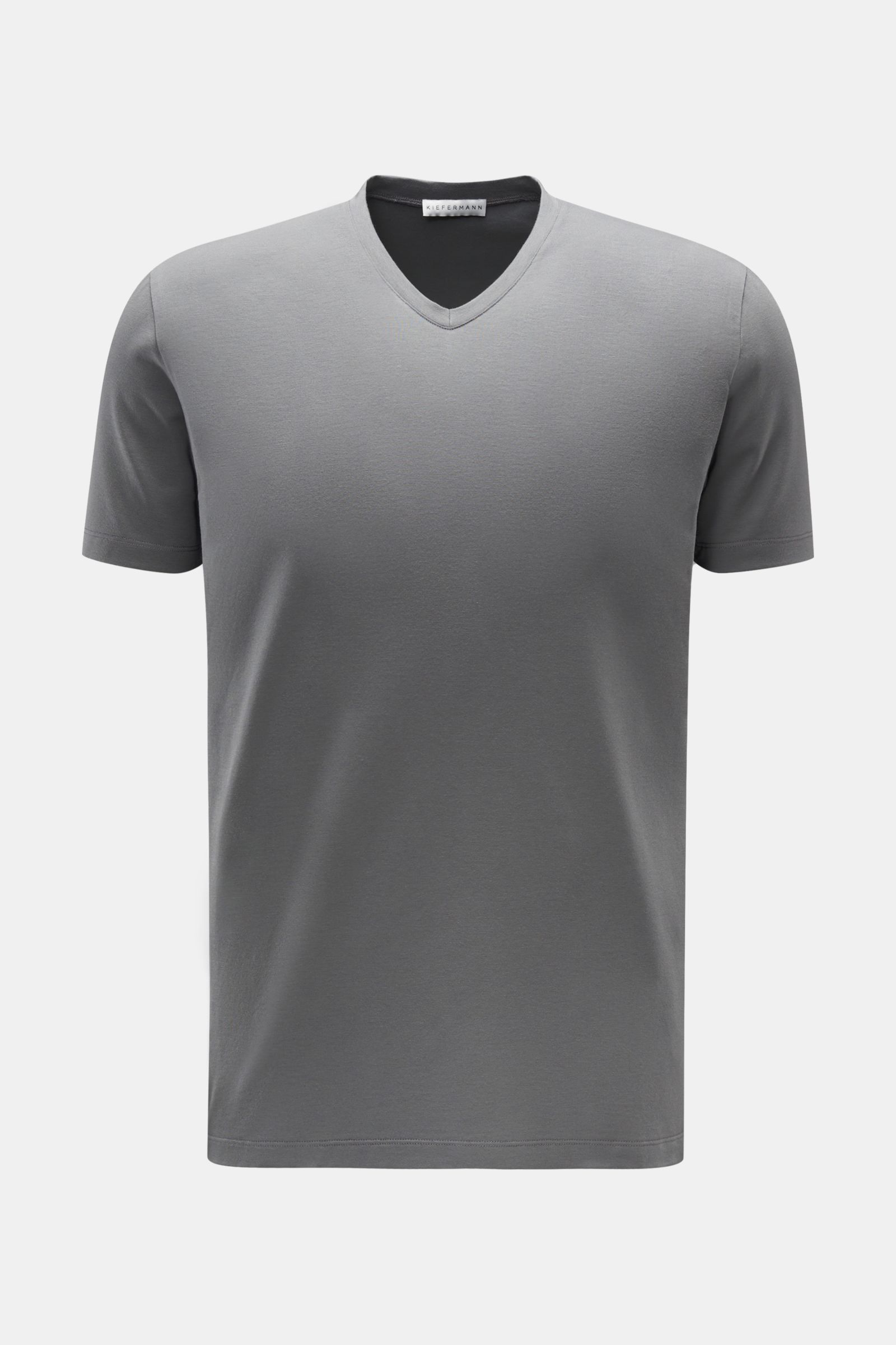 Kiefermann V-neck T-shirt 'Hapes' grey