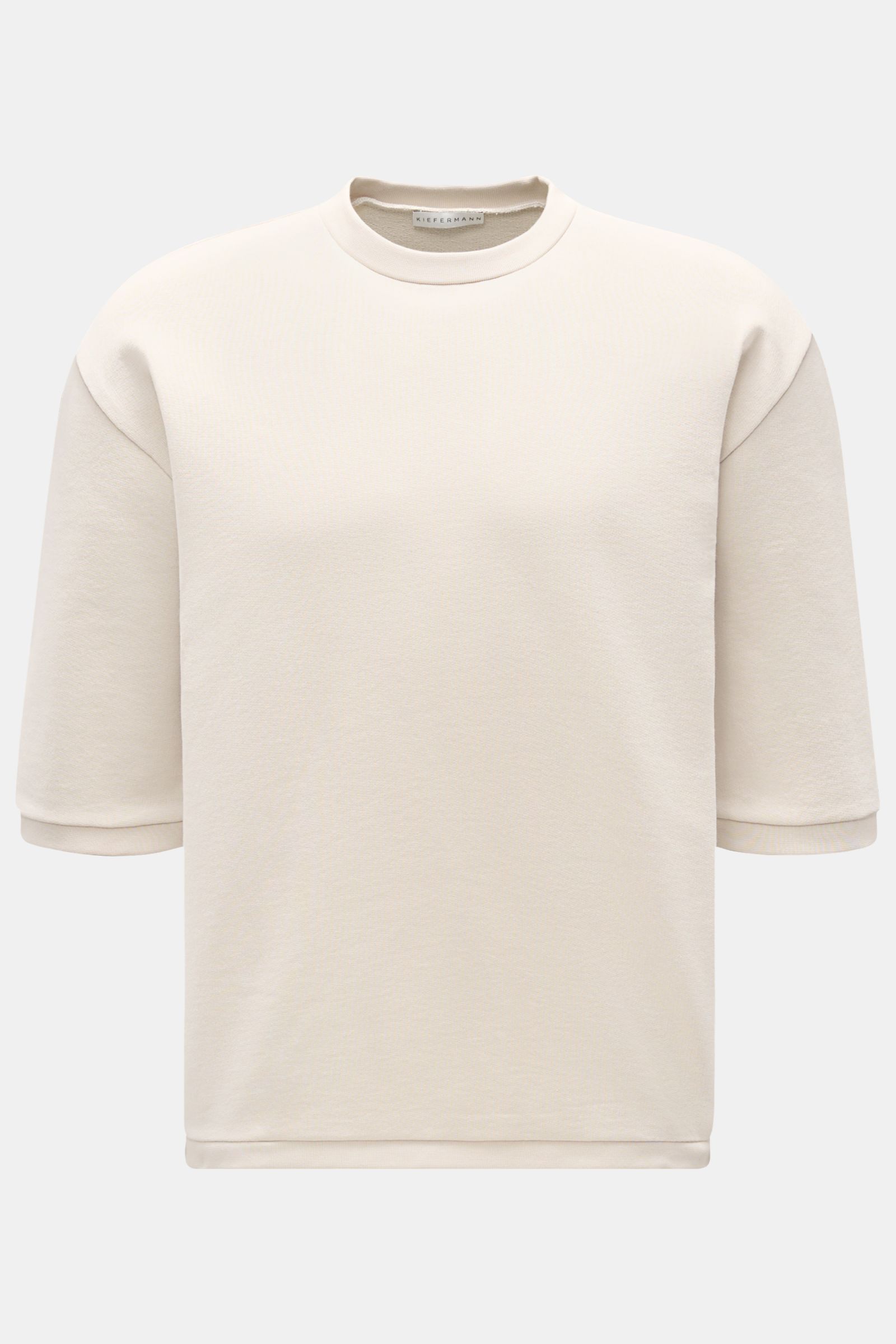 Kiefermann Kurzarm-Sweatshirt 'Clarenzo' sand