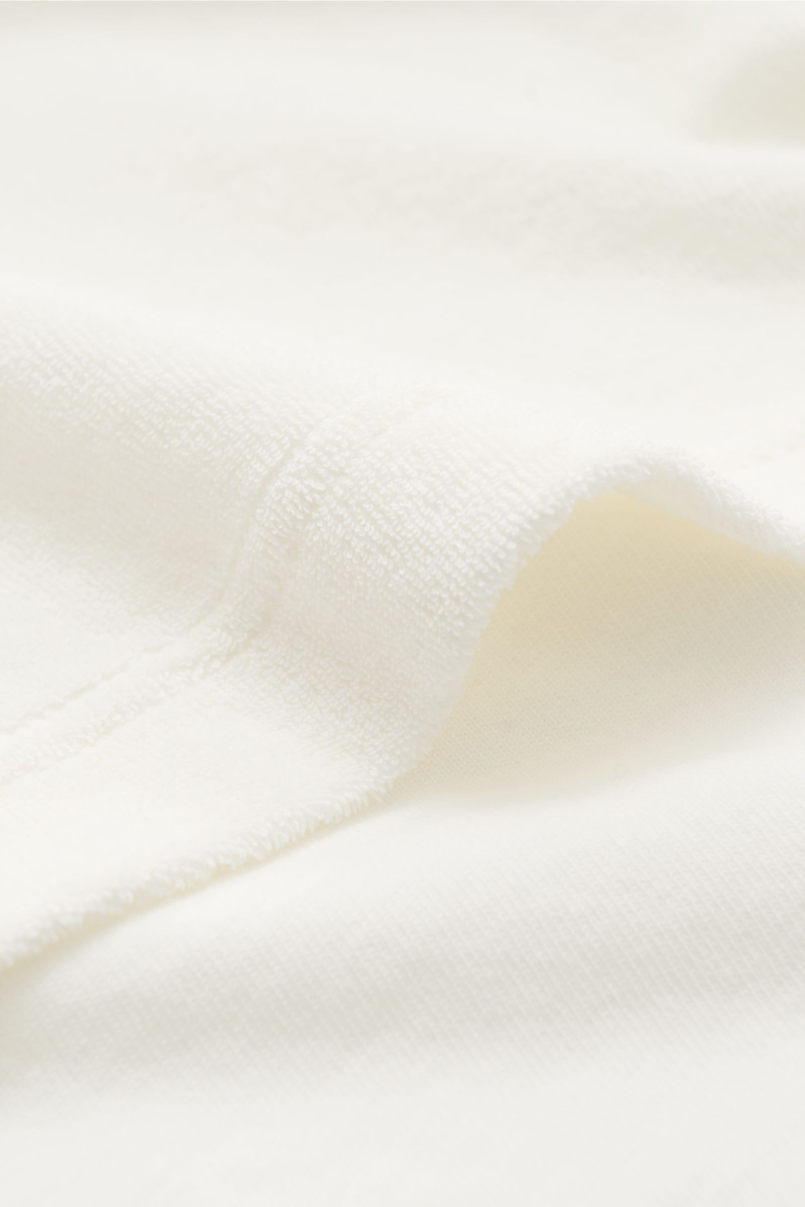 04651/ A trip in a bag Frottee T-Shirt 'Terry Tee' offwhite