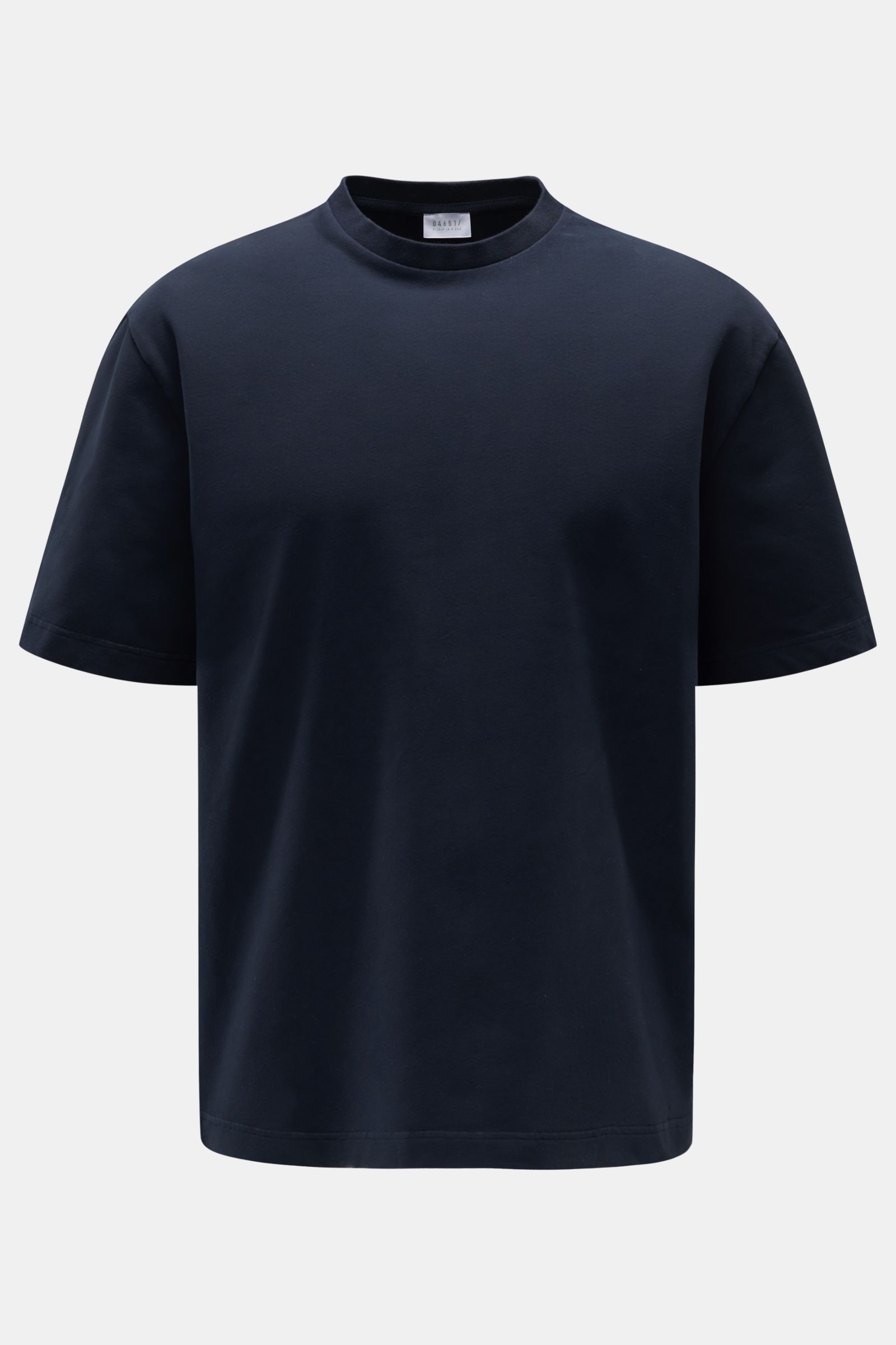 04651/ A trip in a bag Rundhals-T-Shirt 'If Tee' navy