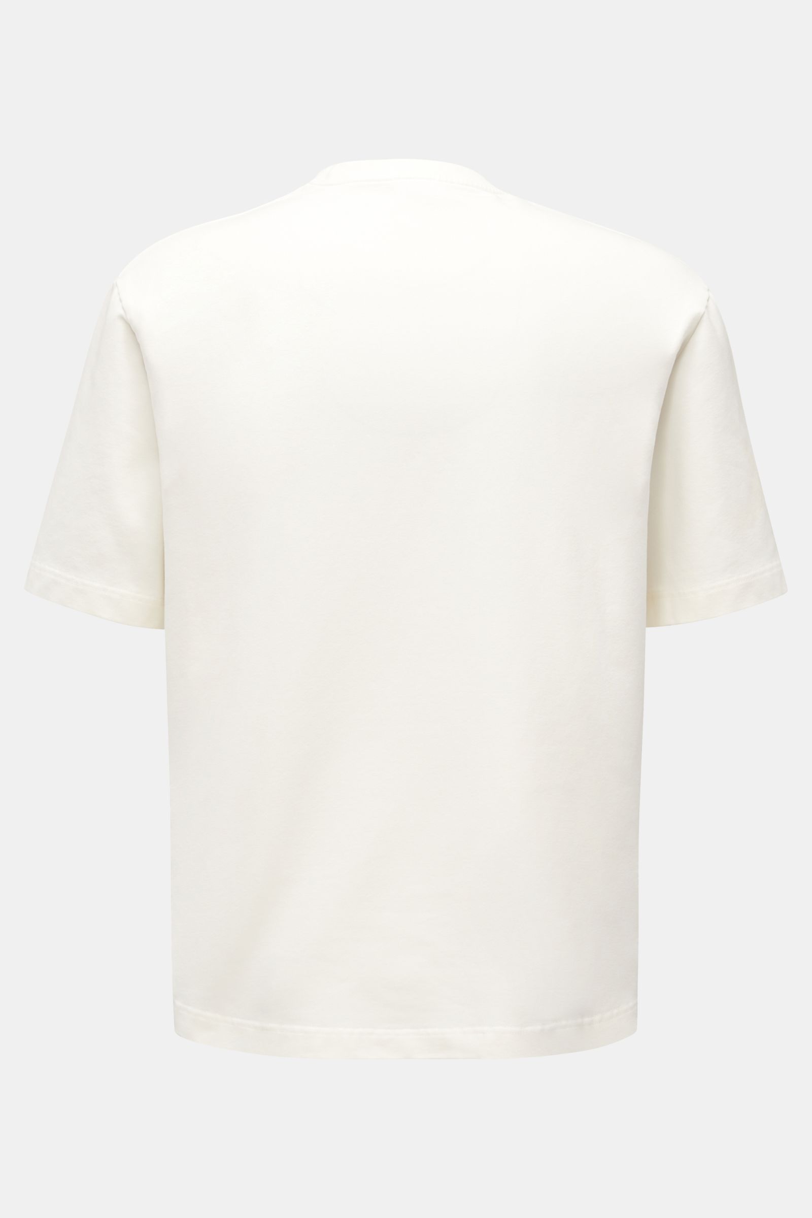04651/ A trip in a bag Rundhals-T-Shirt 'If Tee' offwhite