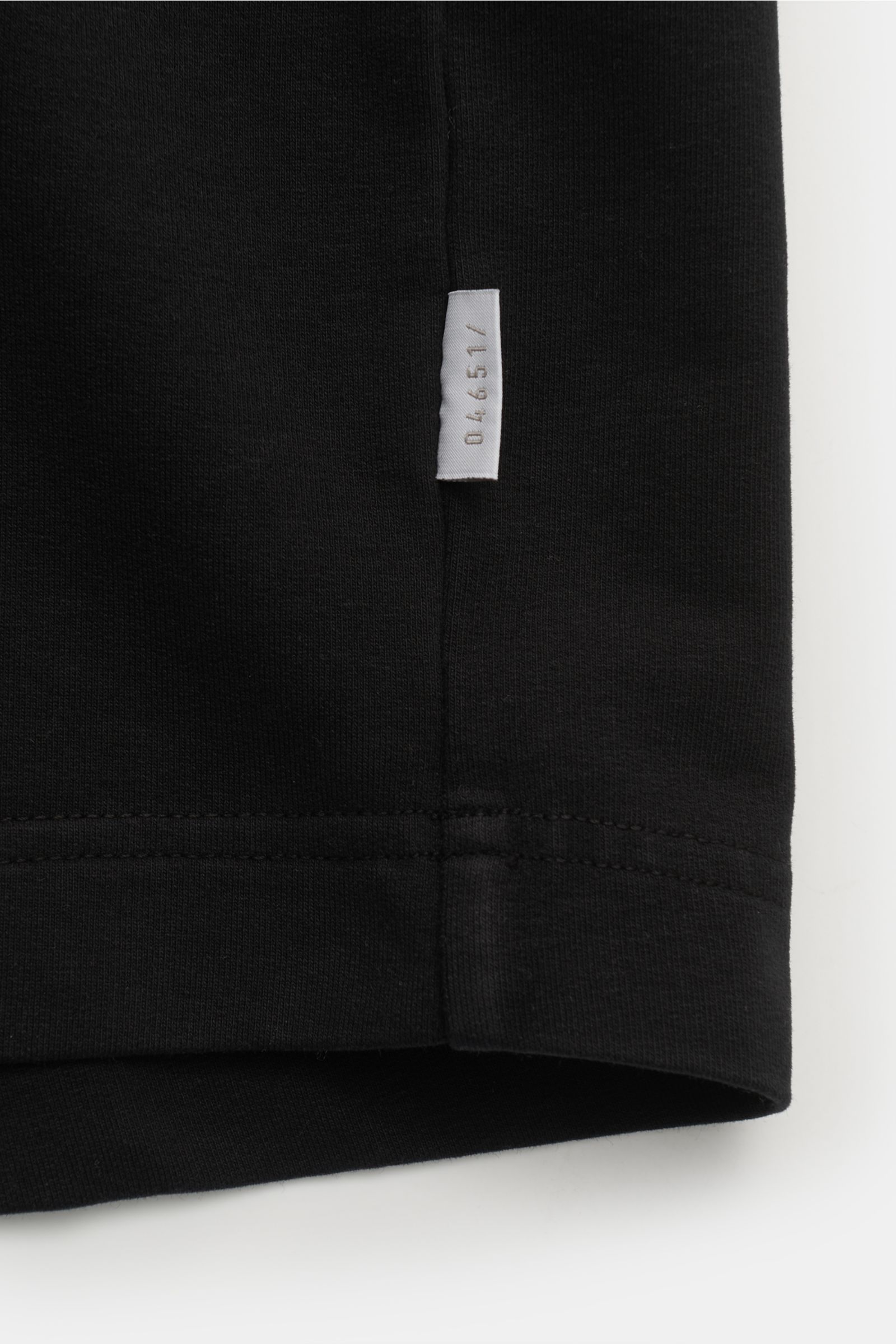 04651/ A trip in a bag Rundhals-T-Shirt 'If Tee' schwarz