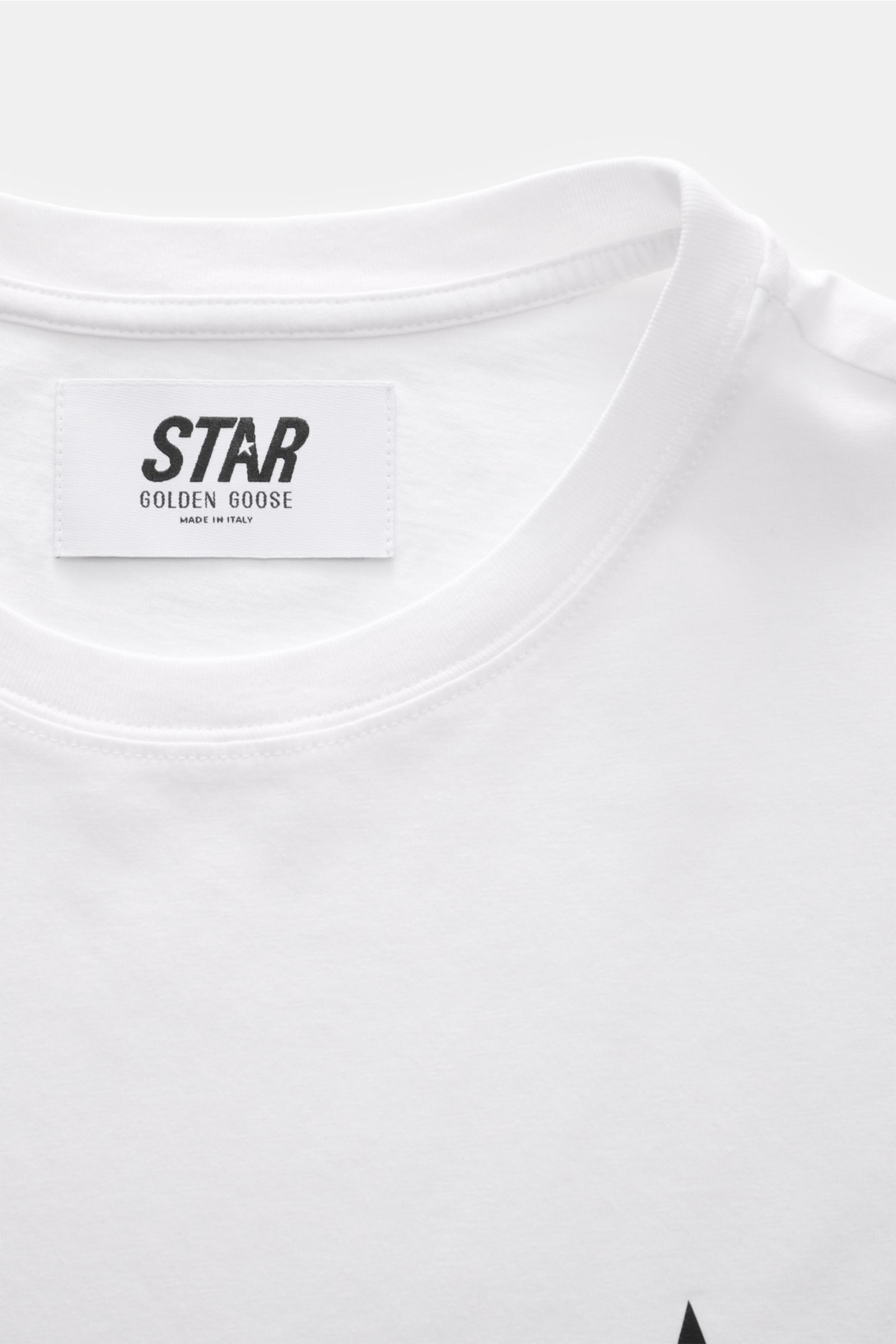 Golden Goose Rundhals-T-Shirt weiß