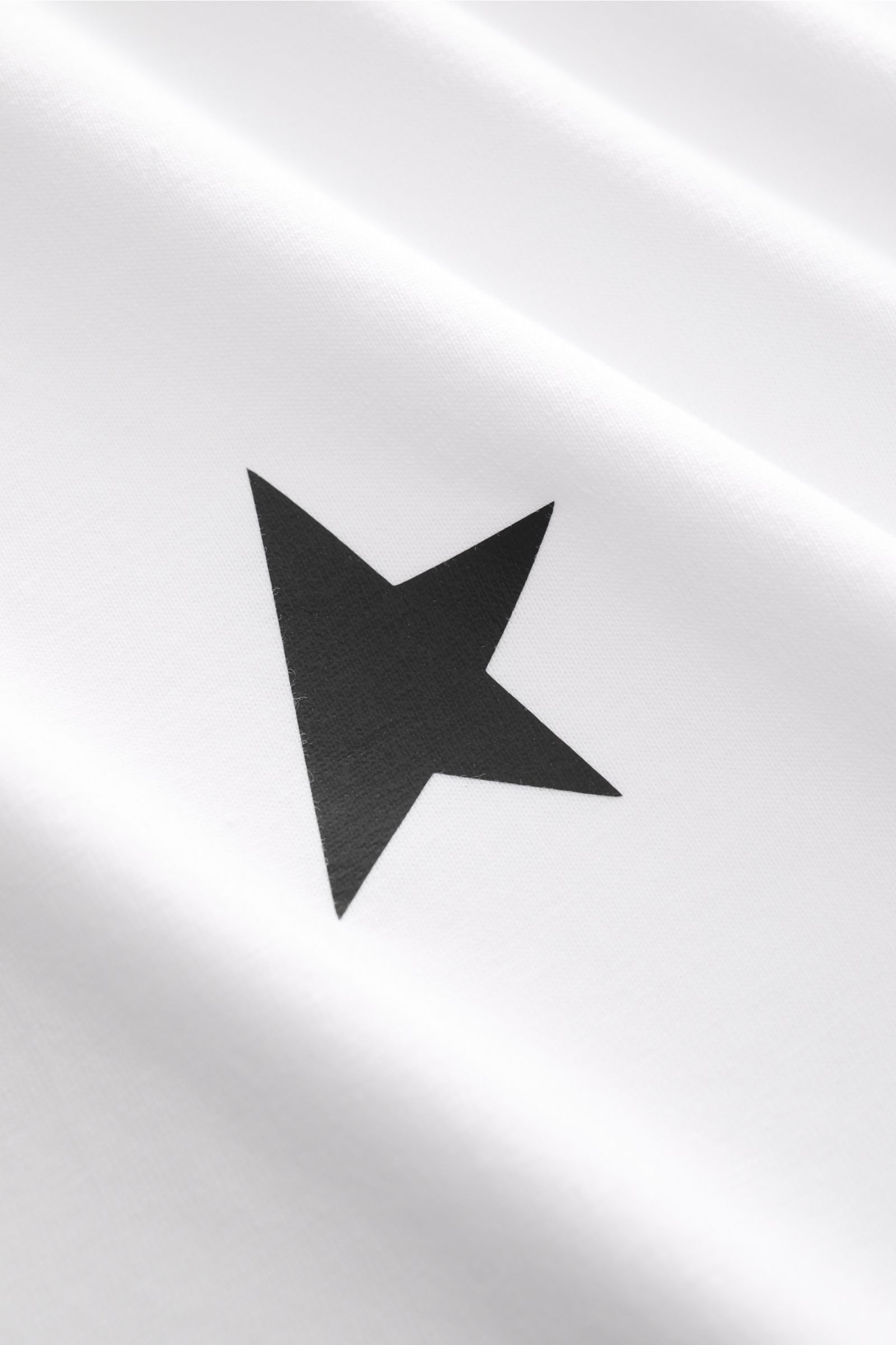 Golden Goose Rundhals-T-Shirt weiß