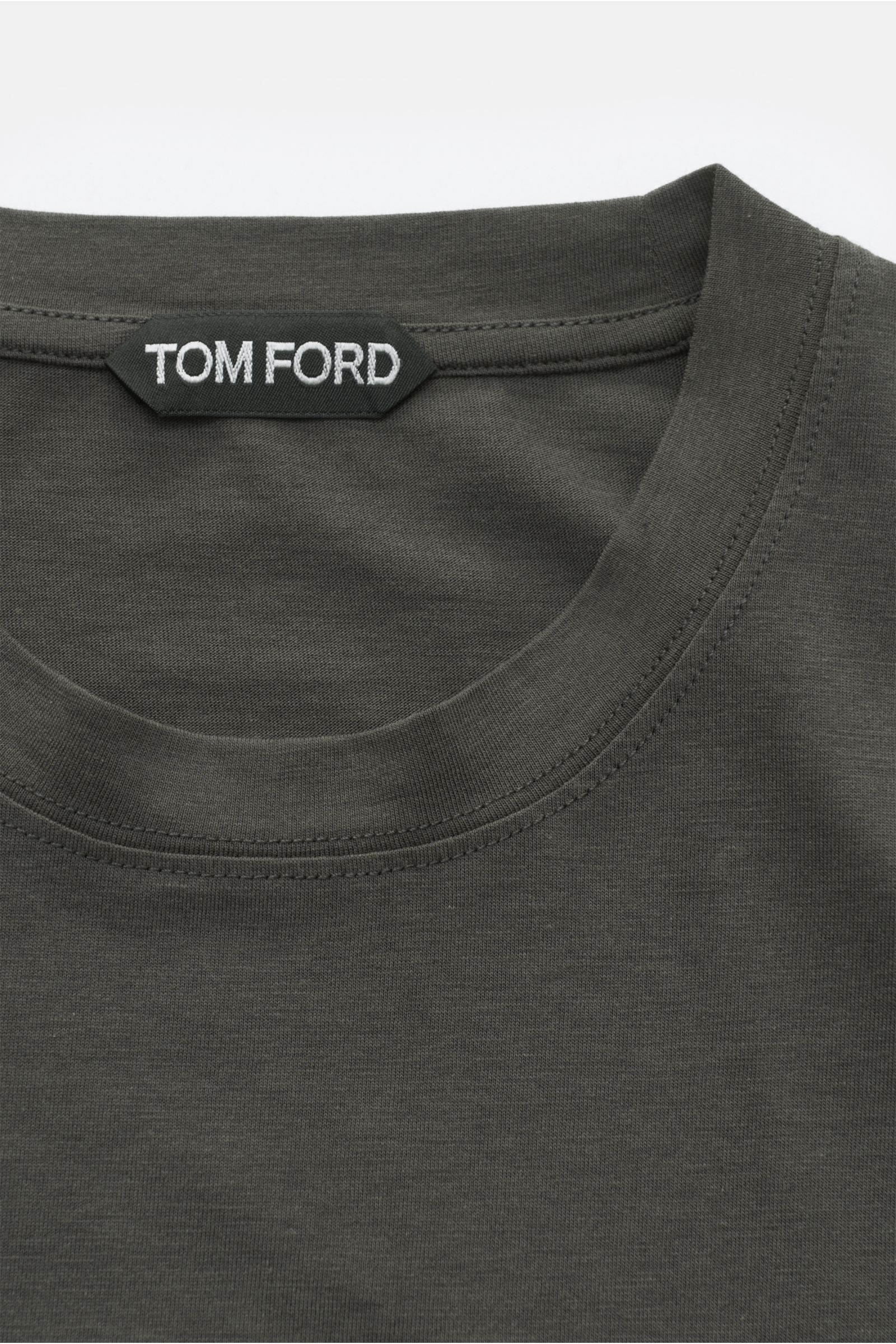 Tom Ford Crew neck T-shirt dark grey