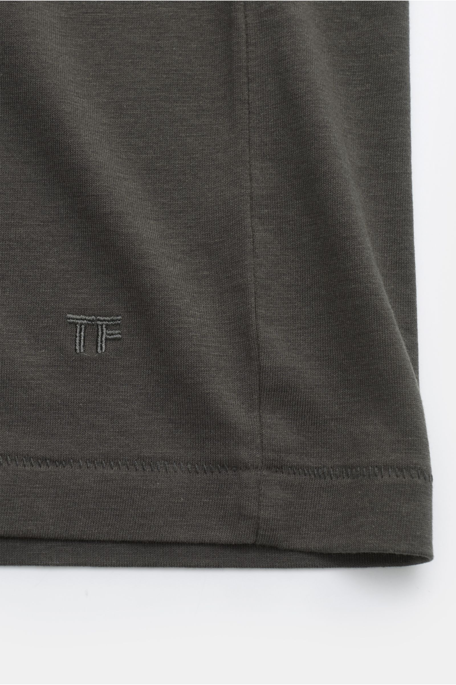 Tom Ford Crew neck T-shirt dark grey