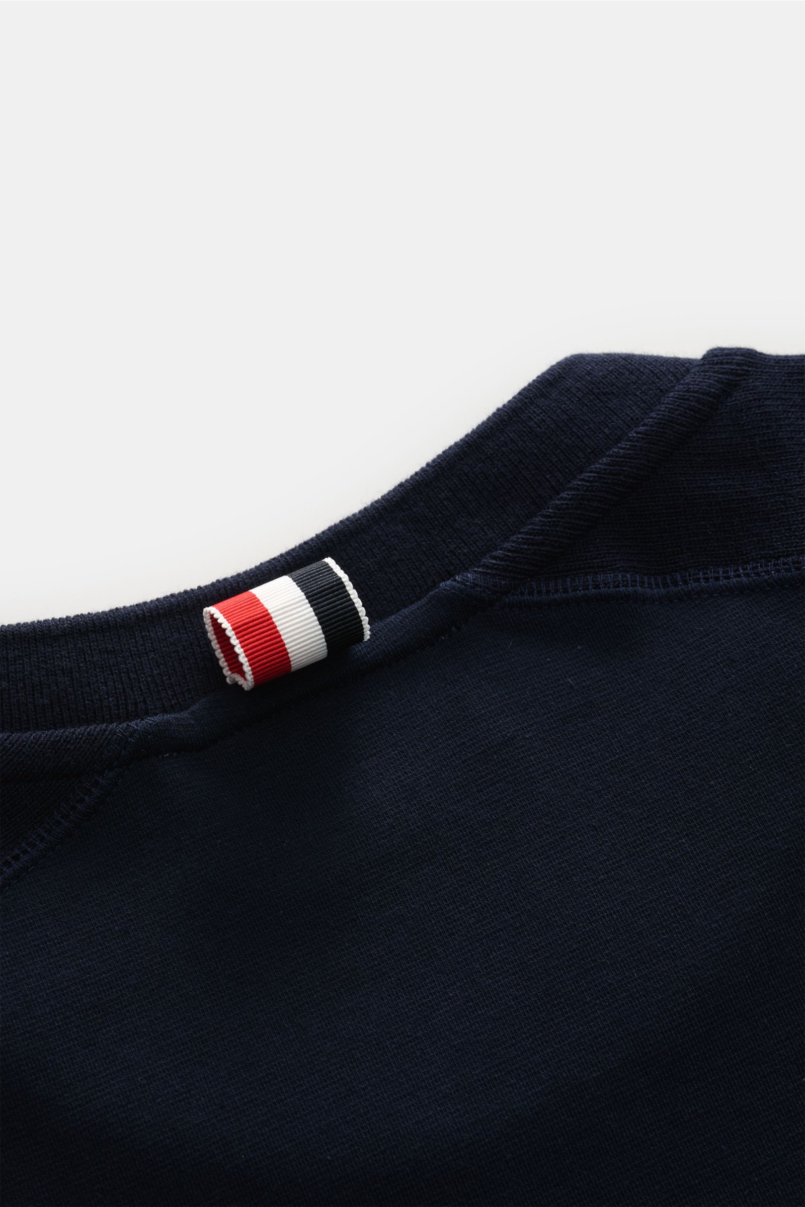 THOM BROWNE crew neck T-shirt navy | BRAUN Hamburg THOM BROWNE crew neck T-shirt navy | BRAUN Hamburg