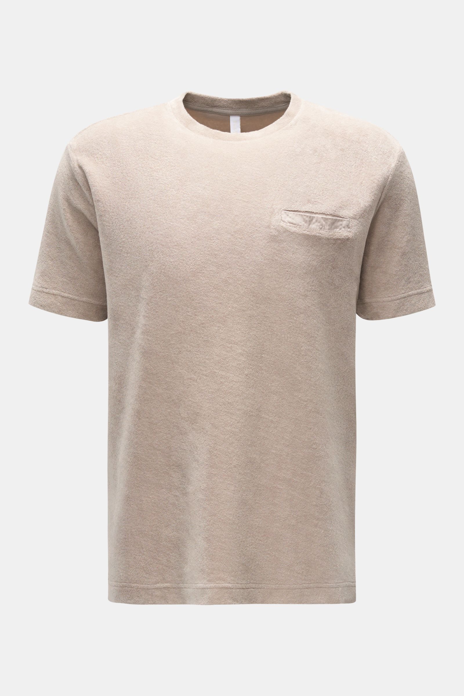 04651/ A trip in a bag Terry T-shirt 'Terry Tee' beige
